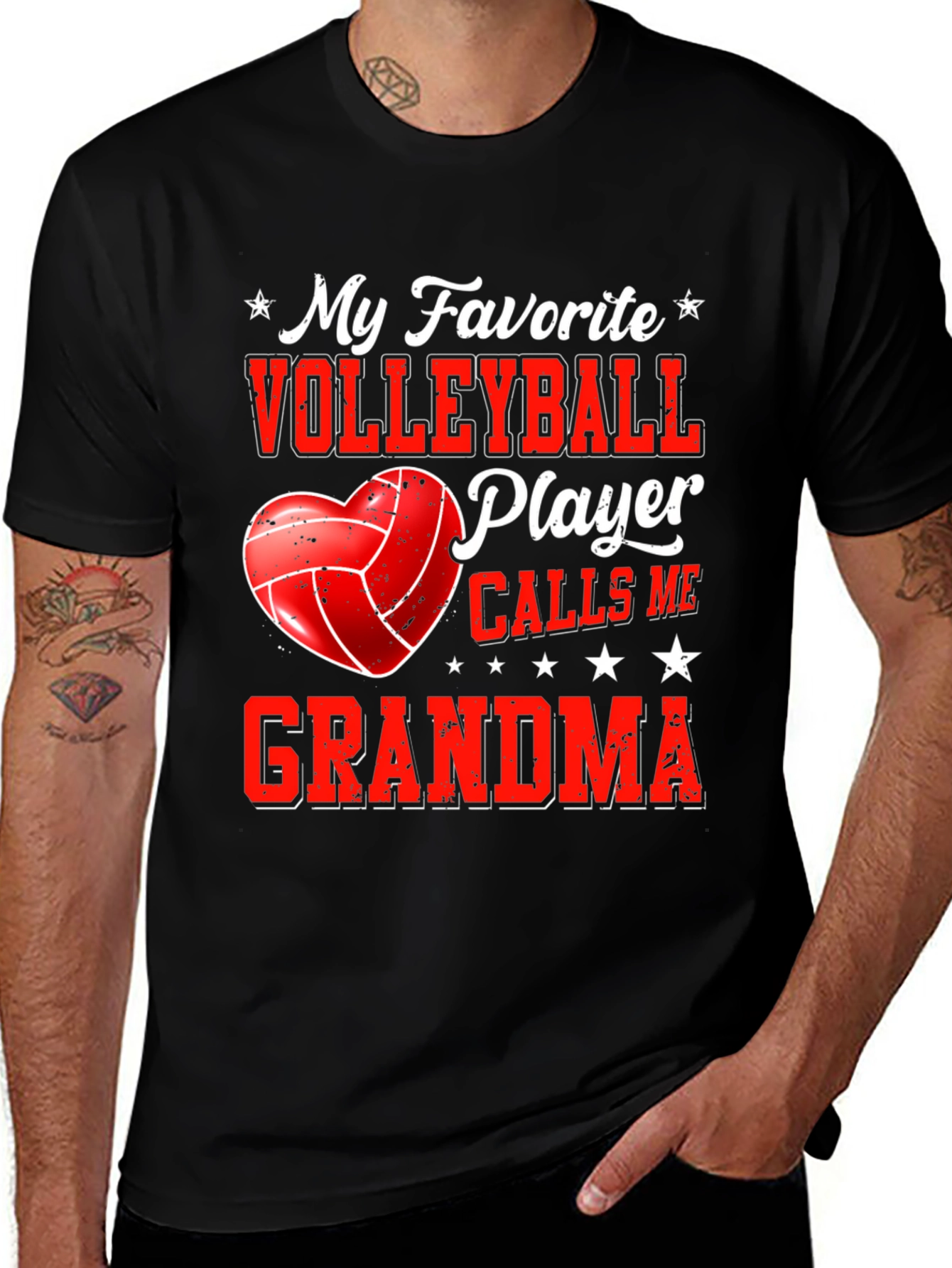 Variant 26 of Volleyball Grandma T-Shirt