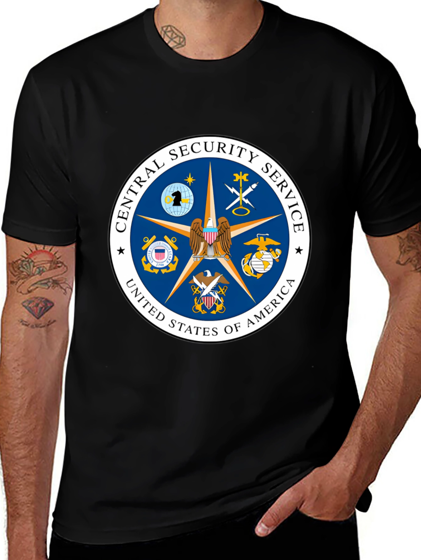 Variant 14 of Central Security Service T-Shirt
