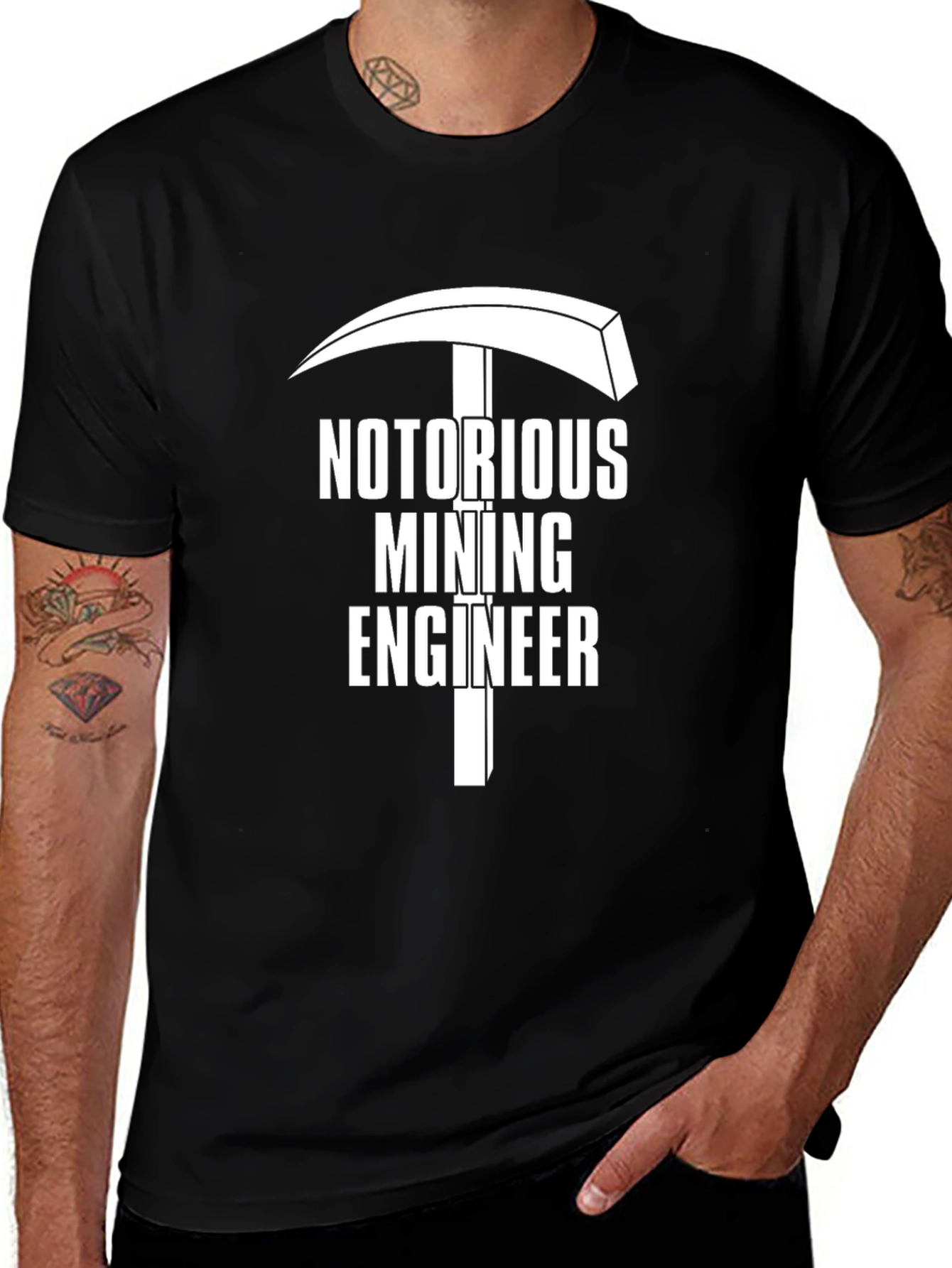 Variant 29 of Notorious Mining Engineer Graphic T-Shirt