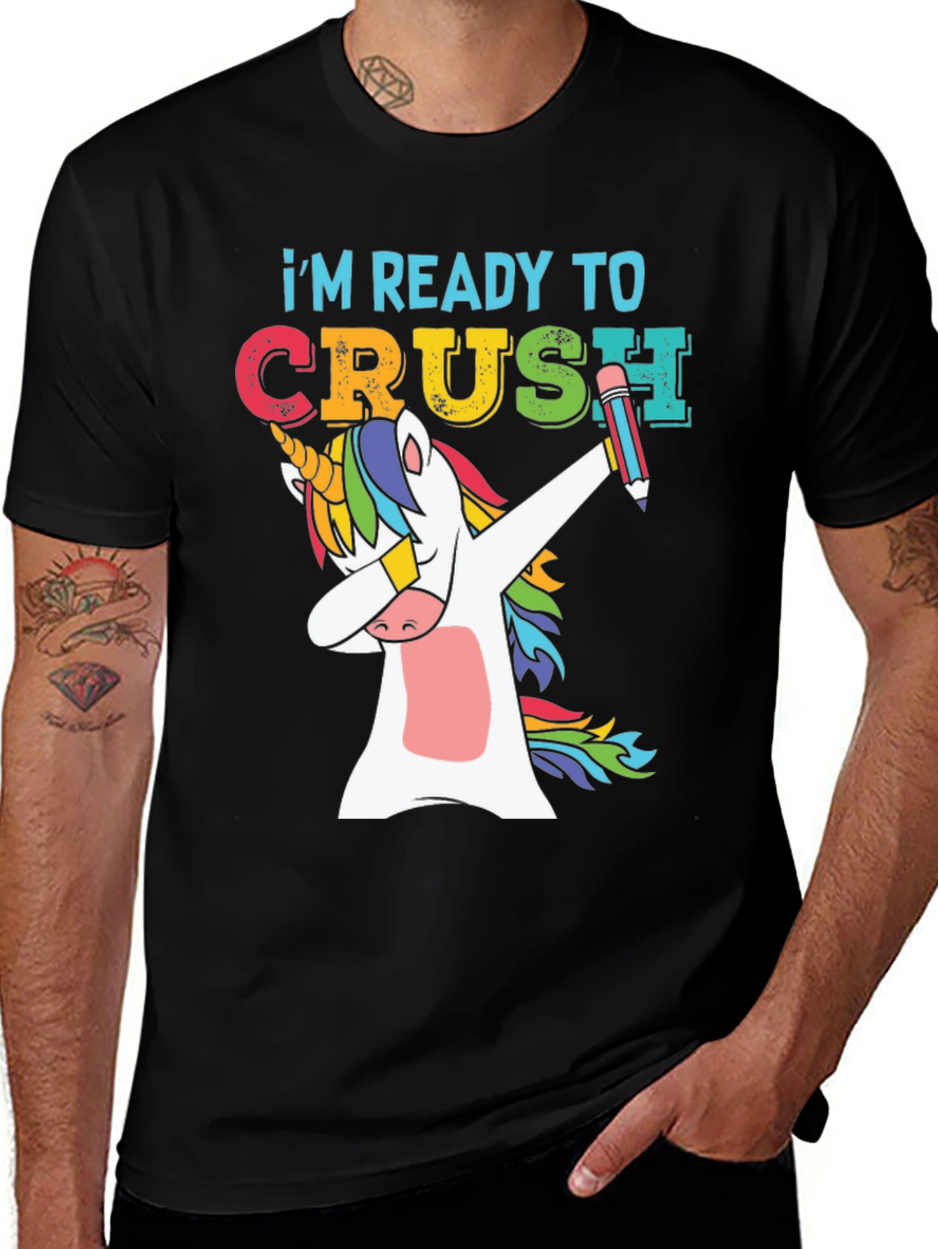 Variant 24 of Ready to Crush Unicorn T-Shirt