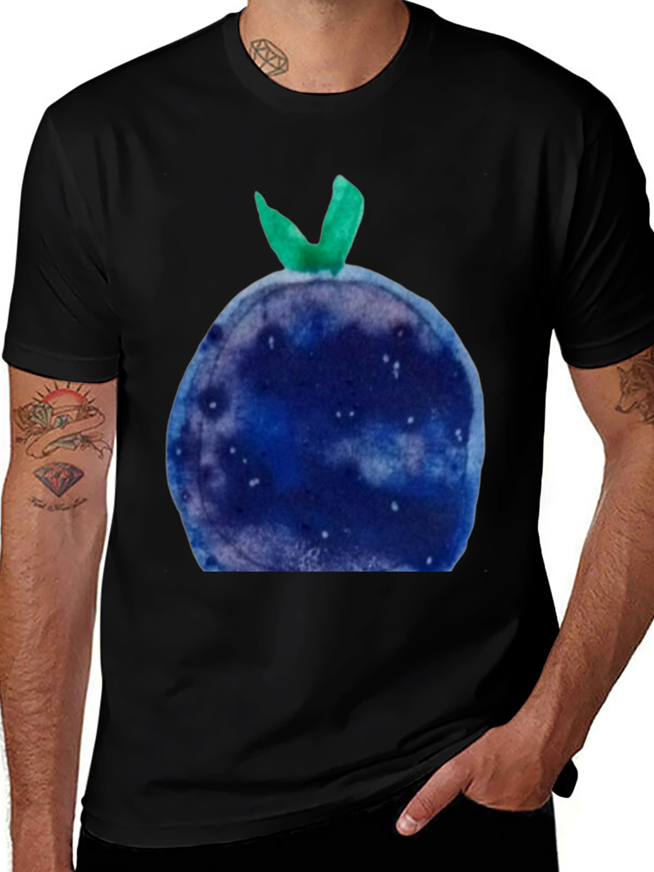 Variant 3 of Cosmic Blueberry Graphic Tee