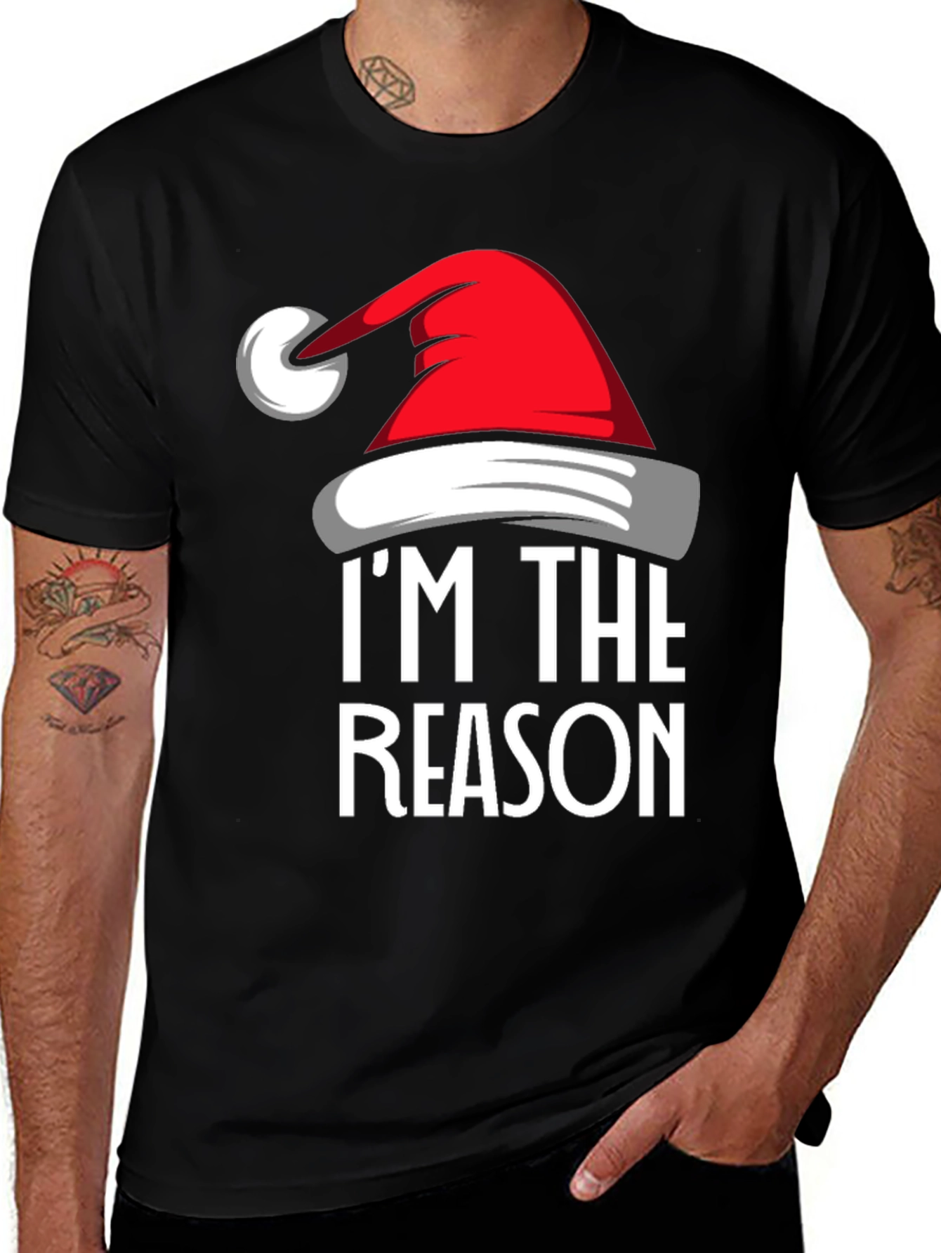 I'm The Reason Santa Shirt