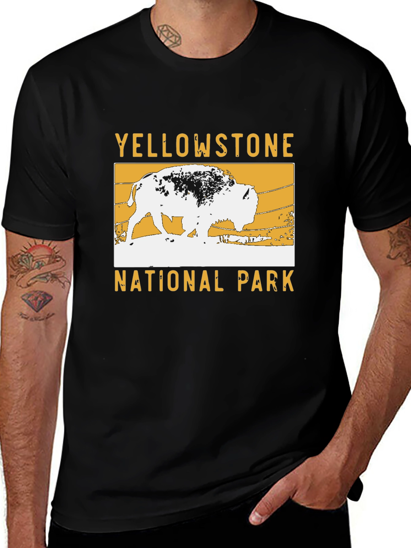 Yellowstone National Park Bison T-Shirt