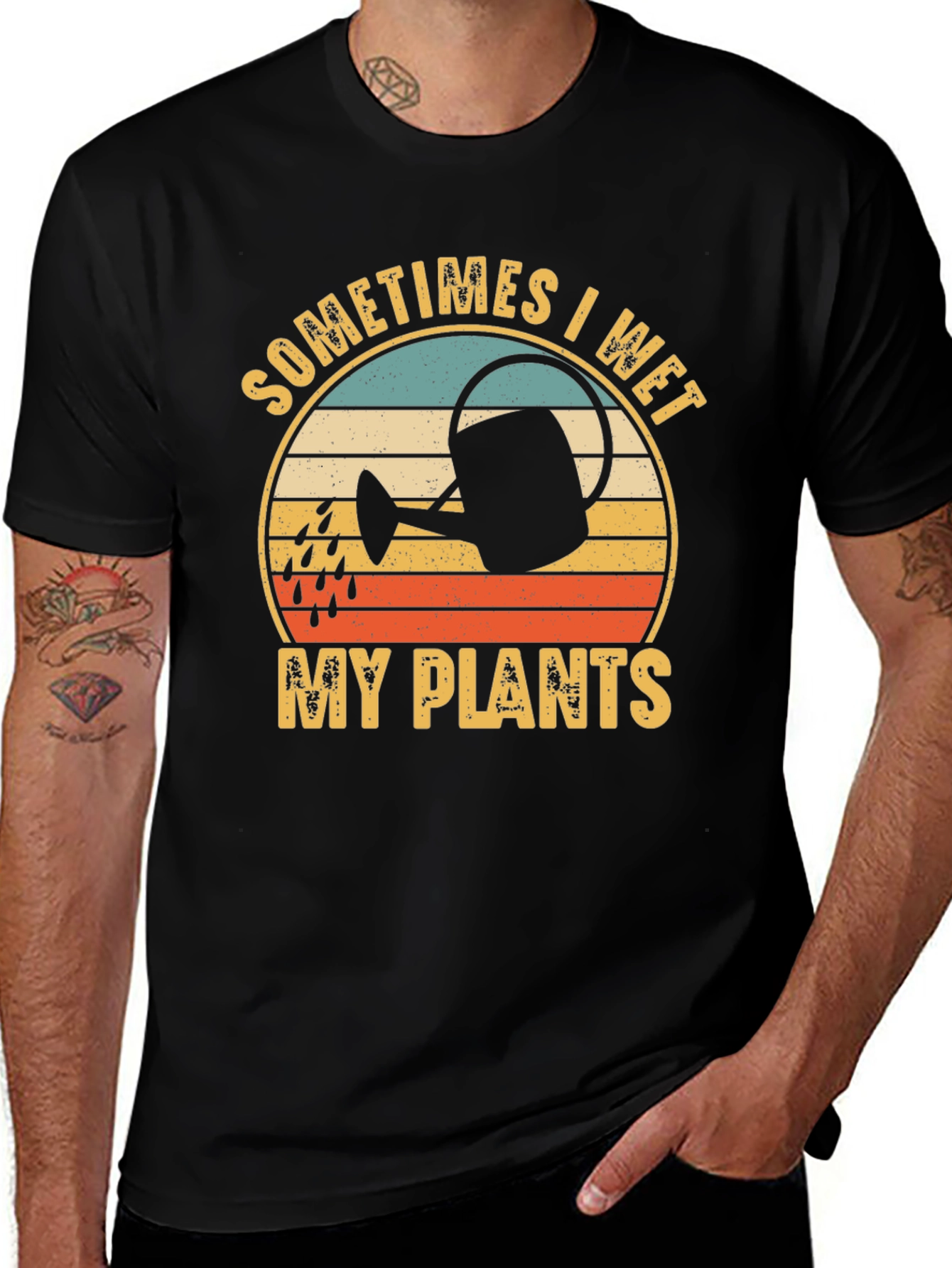 Variant 29 of Sometimes I Wet My Plants T-Shirt - Gardener Gift