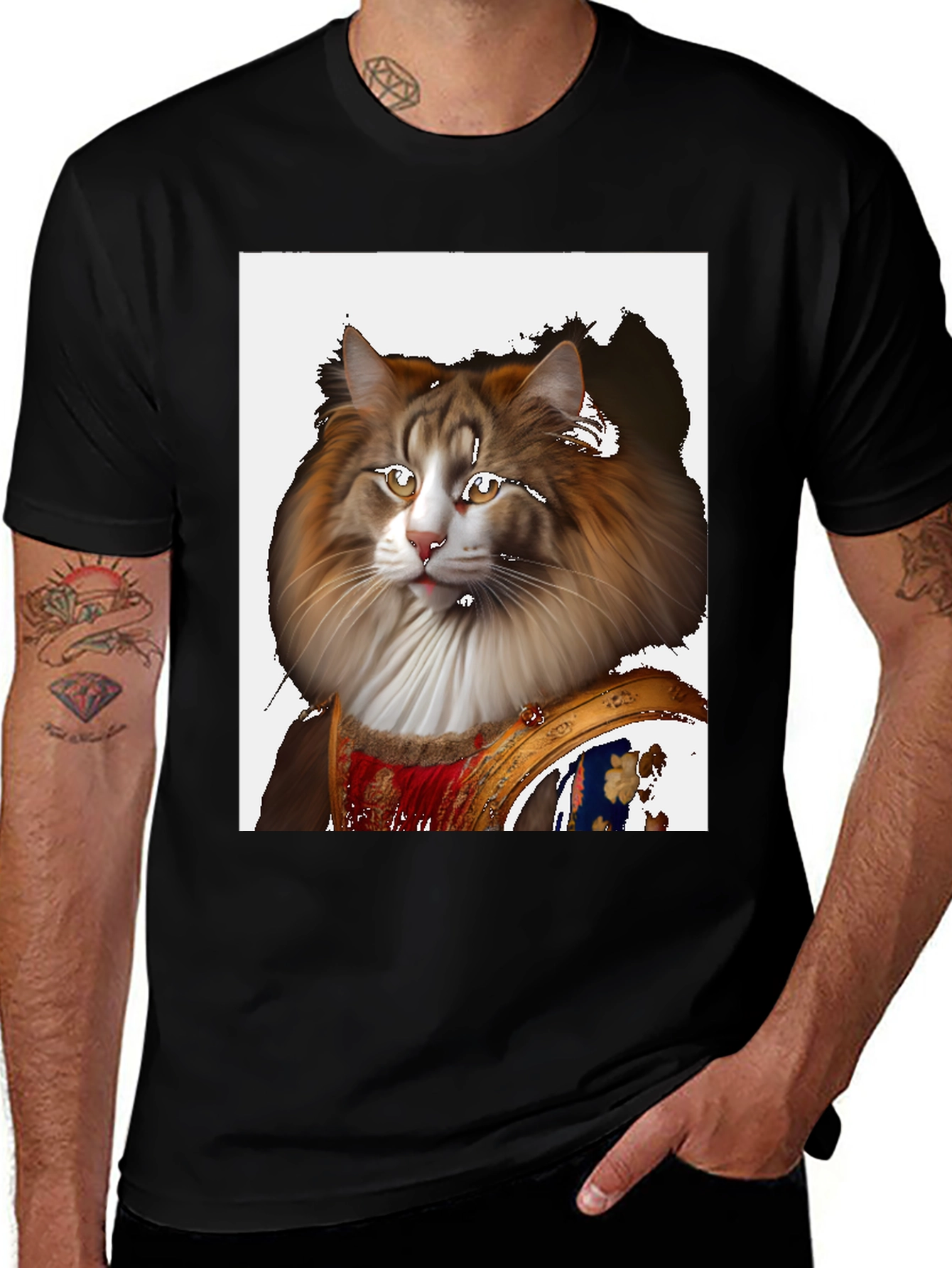Variant 10 of Cat King T-Shirt