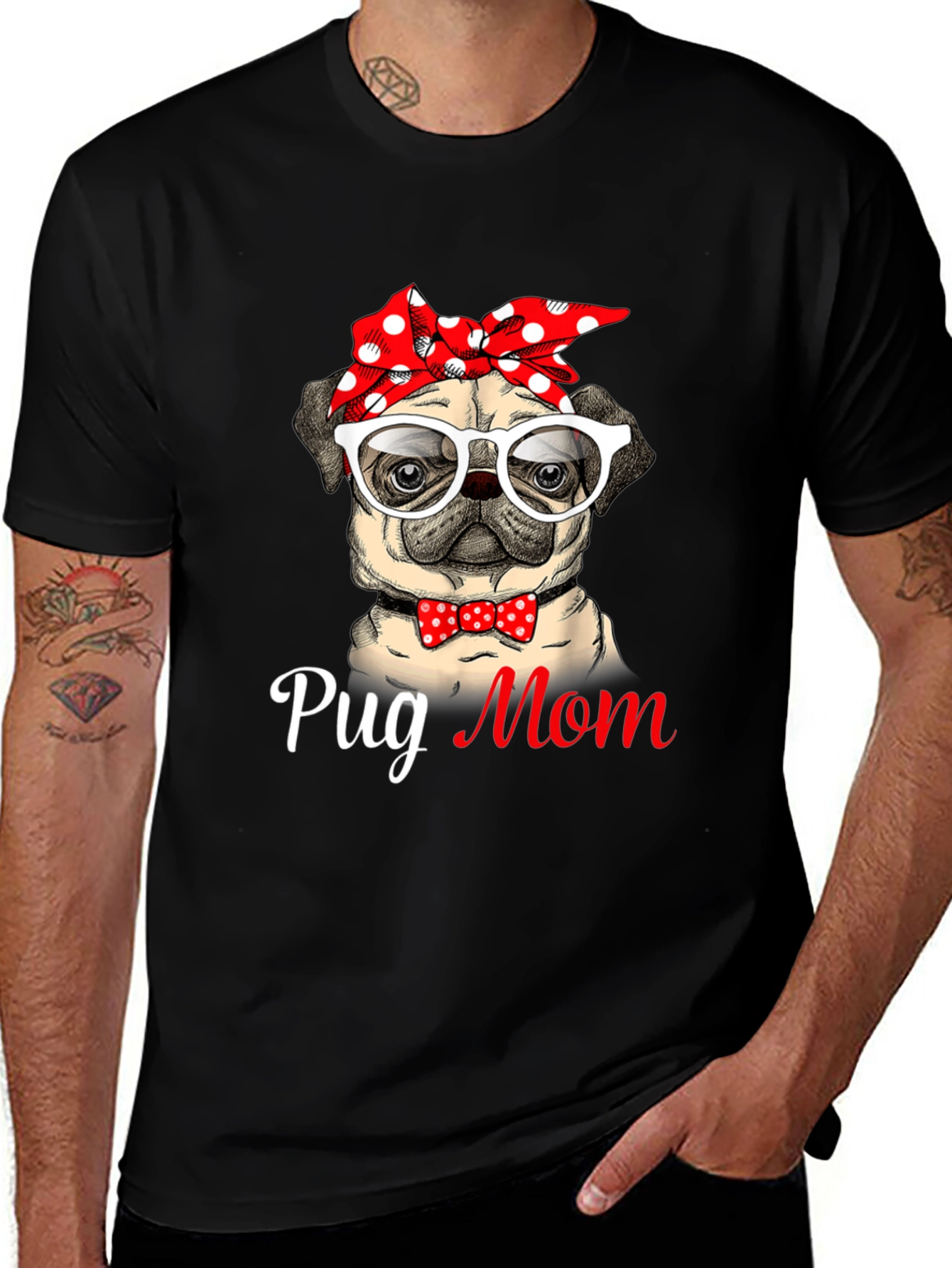 Pug Mom T-Shirt - Dog Lover Fashion