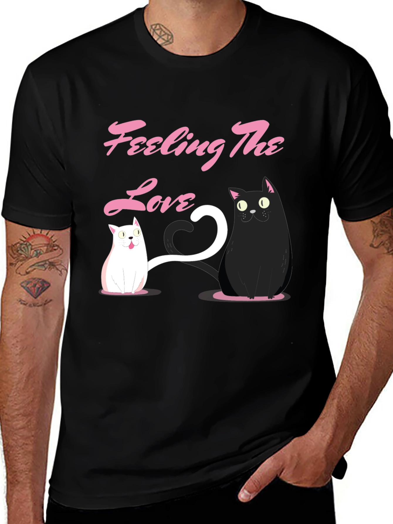 Feeling The Love Cat T-Shirt