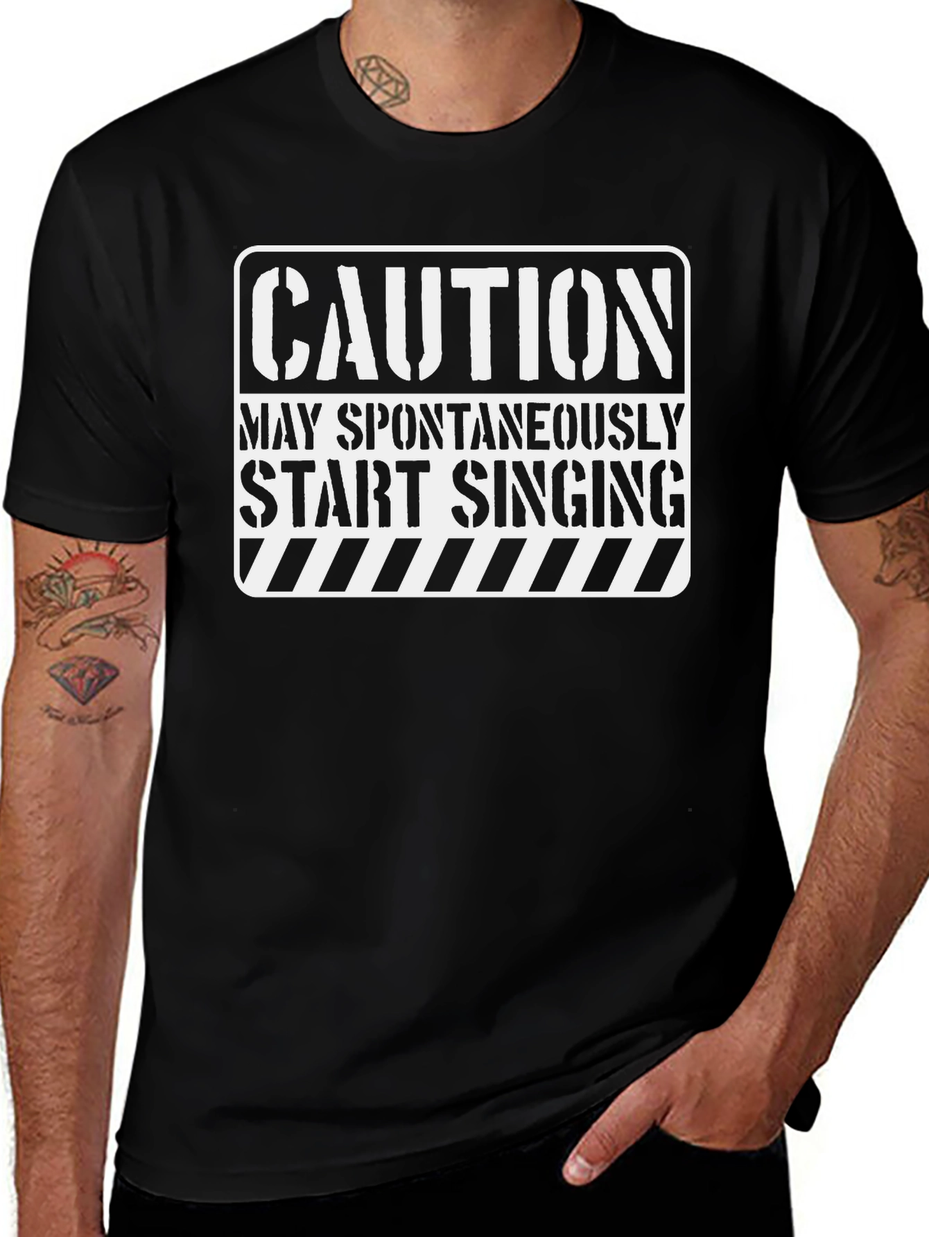 Caution: May Spontaneously Start Singing T-Shirt