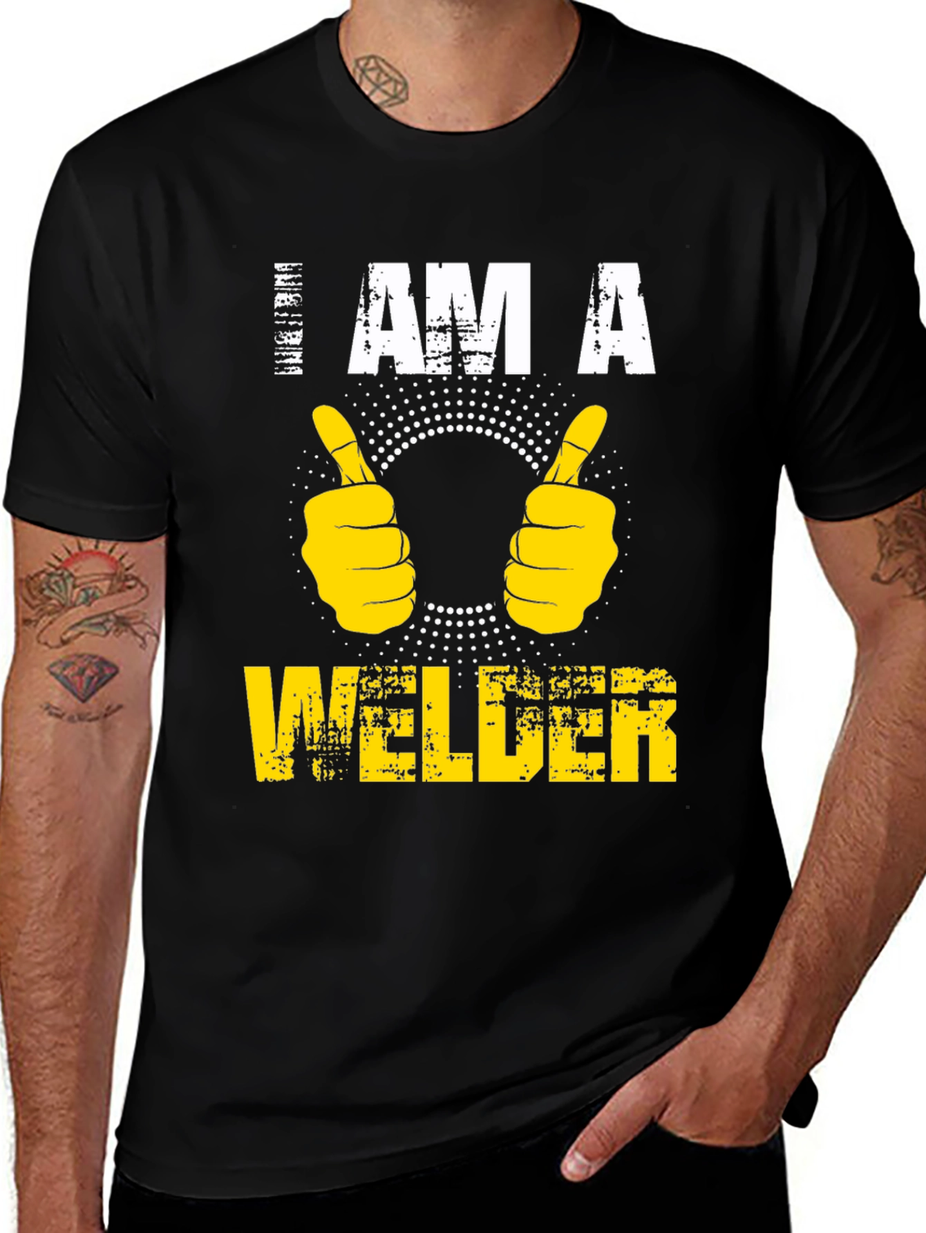 Variant 26 of I Am A Welder Graphic T-Shirt