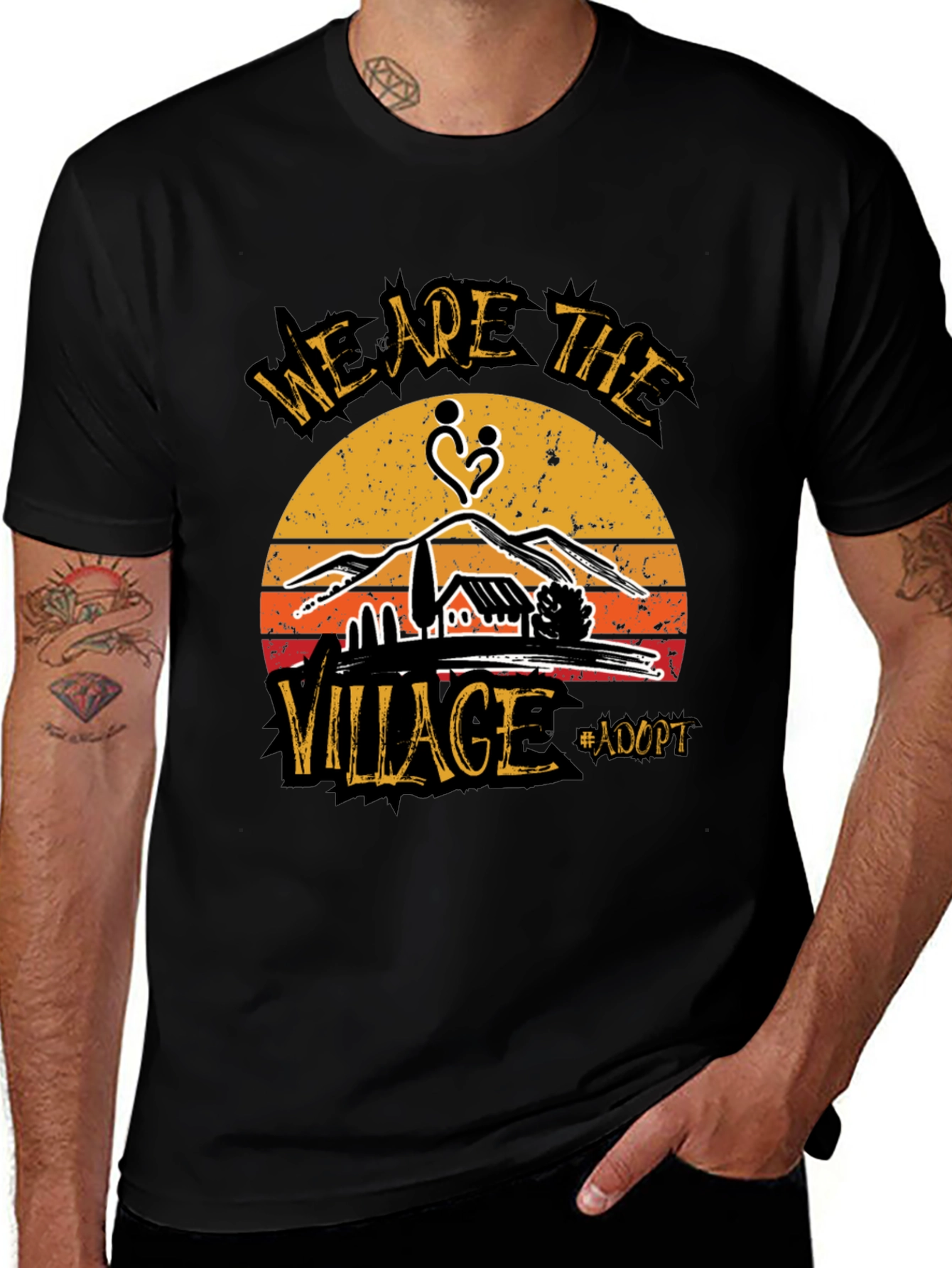 We Are The Village Adopt T-Shirt