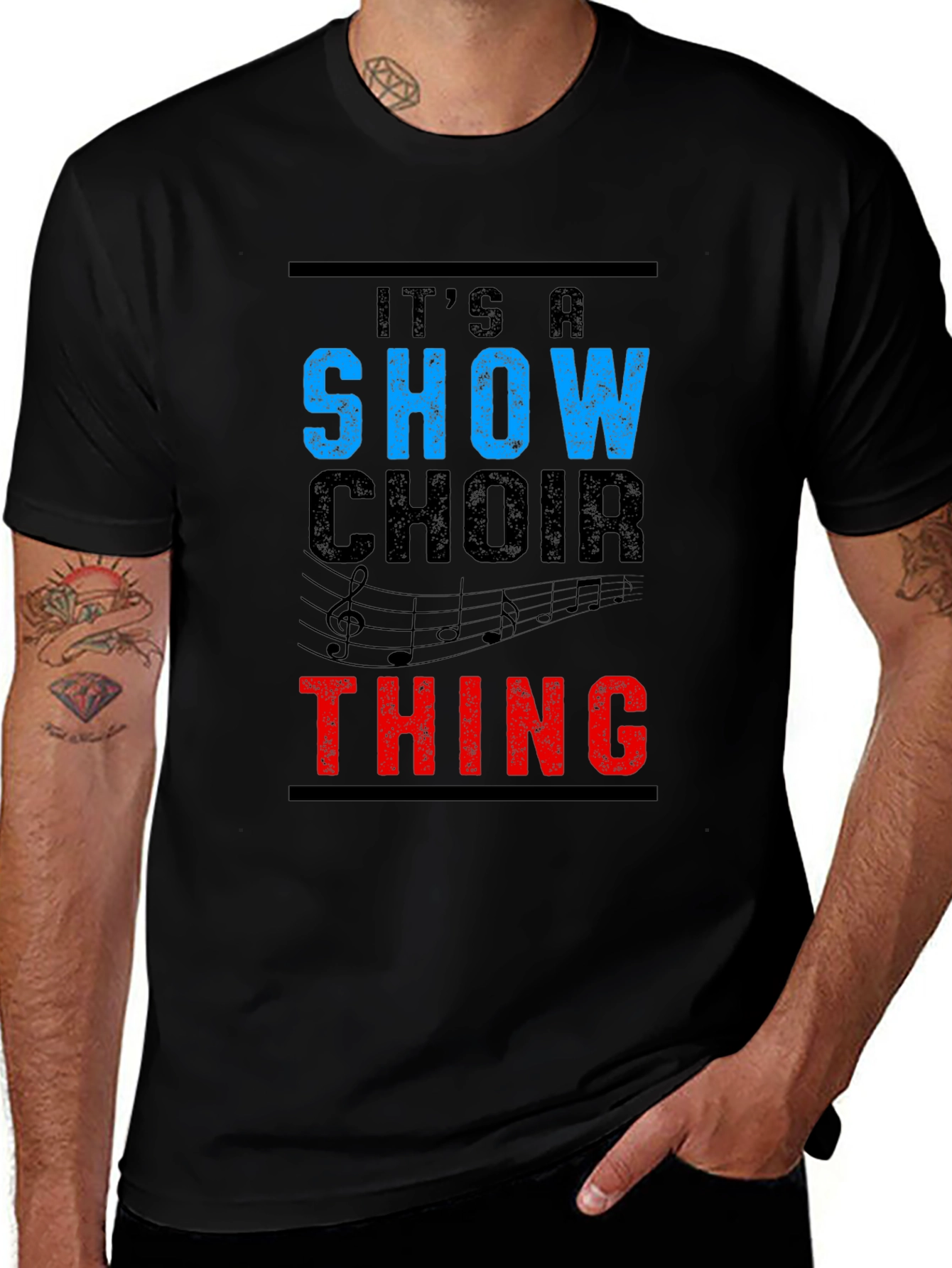 Show Choir Thing T-Shirt - Black Graphic Tee