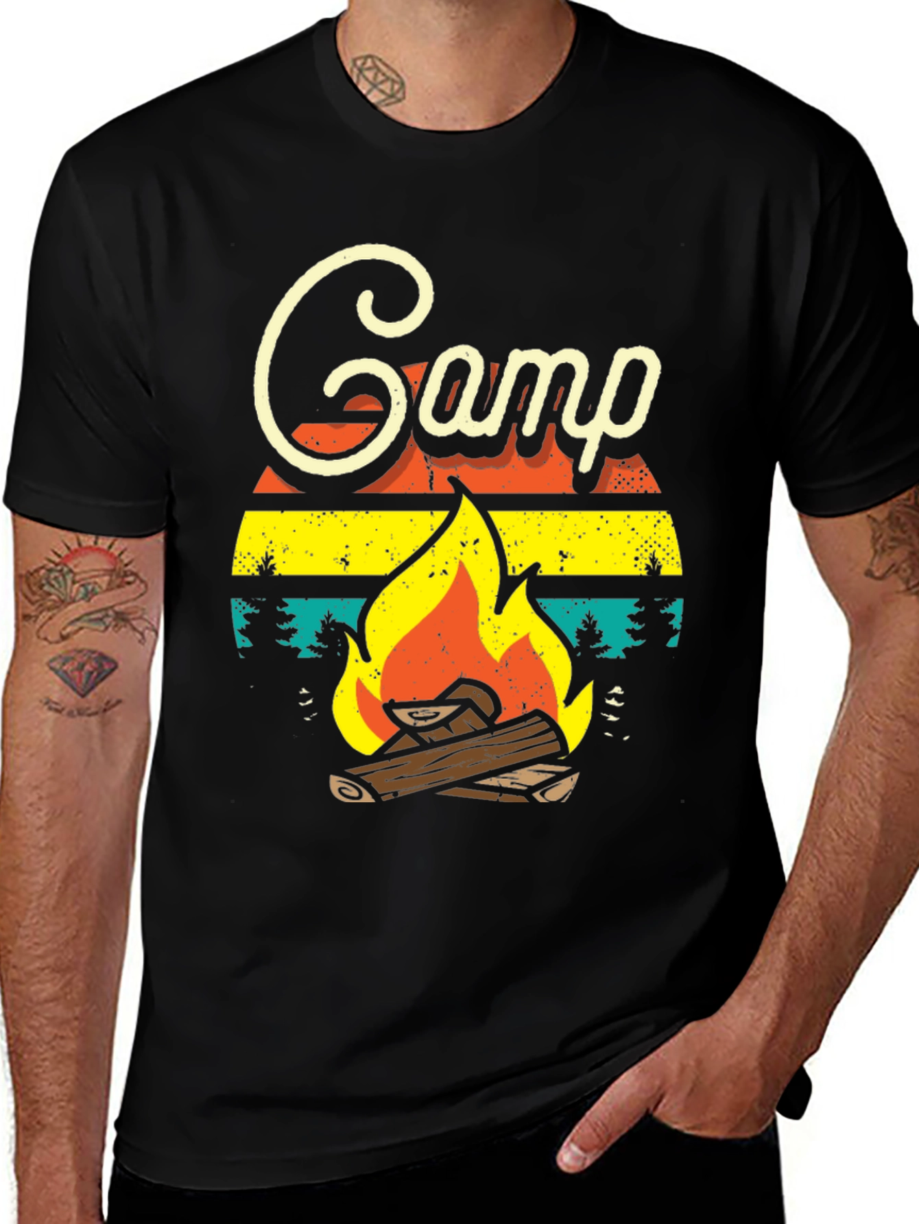 Variant 13 of Campfire Graphic T-Shirt