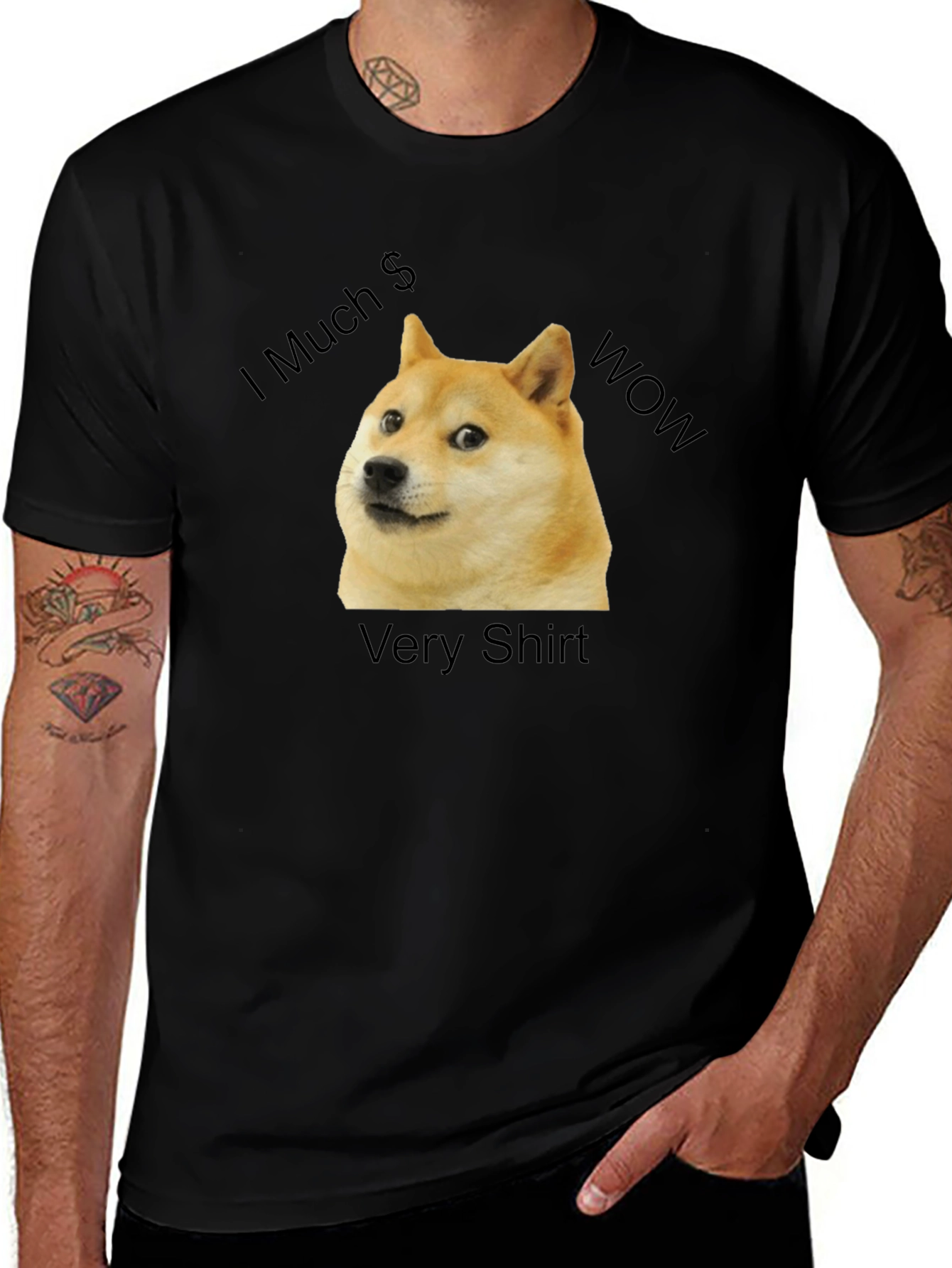 Variant 14 of Doge Meme T-Shirt - I Much Wow Funny Doge Shirt