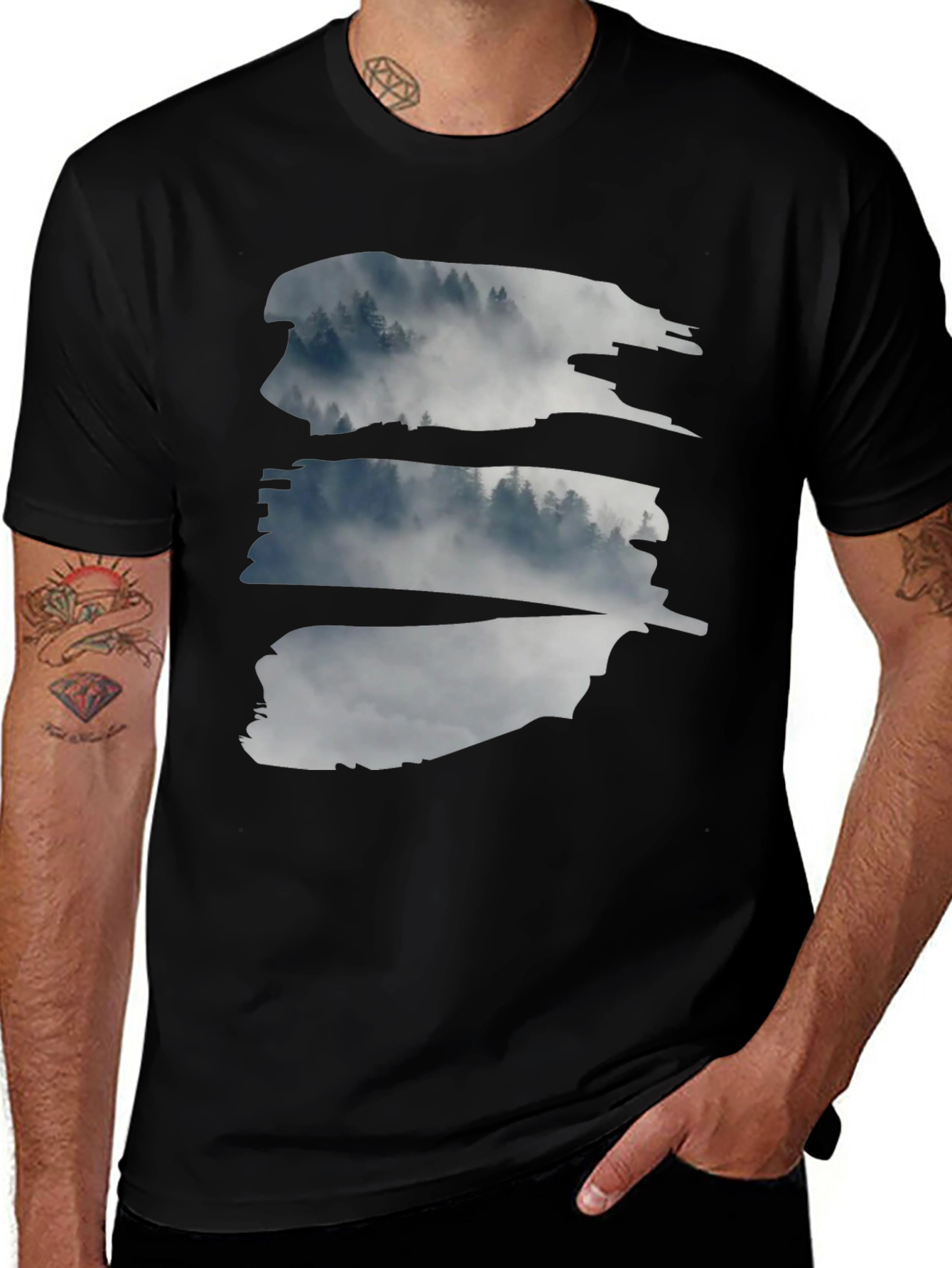 Nature Vista T-Shirt - Stylish Graphic Tee