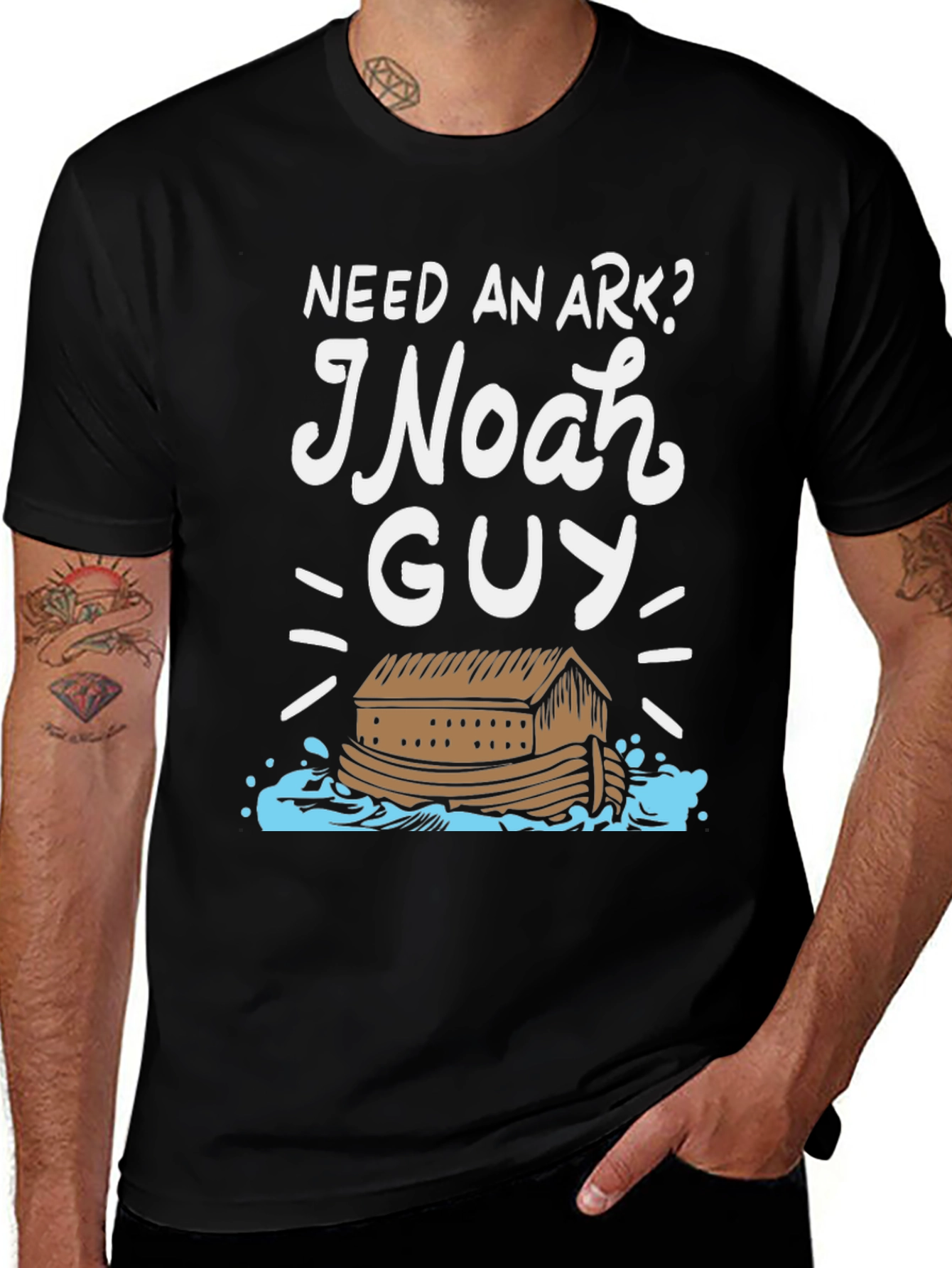 Variant 7 of Noah Guy Graphic T-Shirt - Need An Ark?