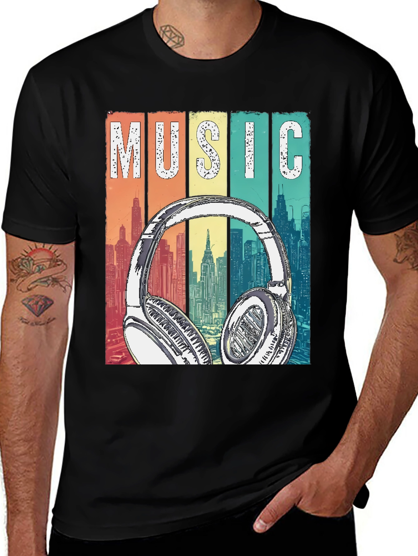 Variant 22 of Music Lover Graphic Tee