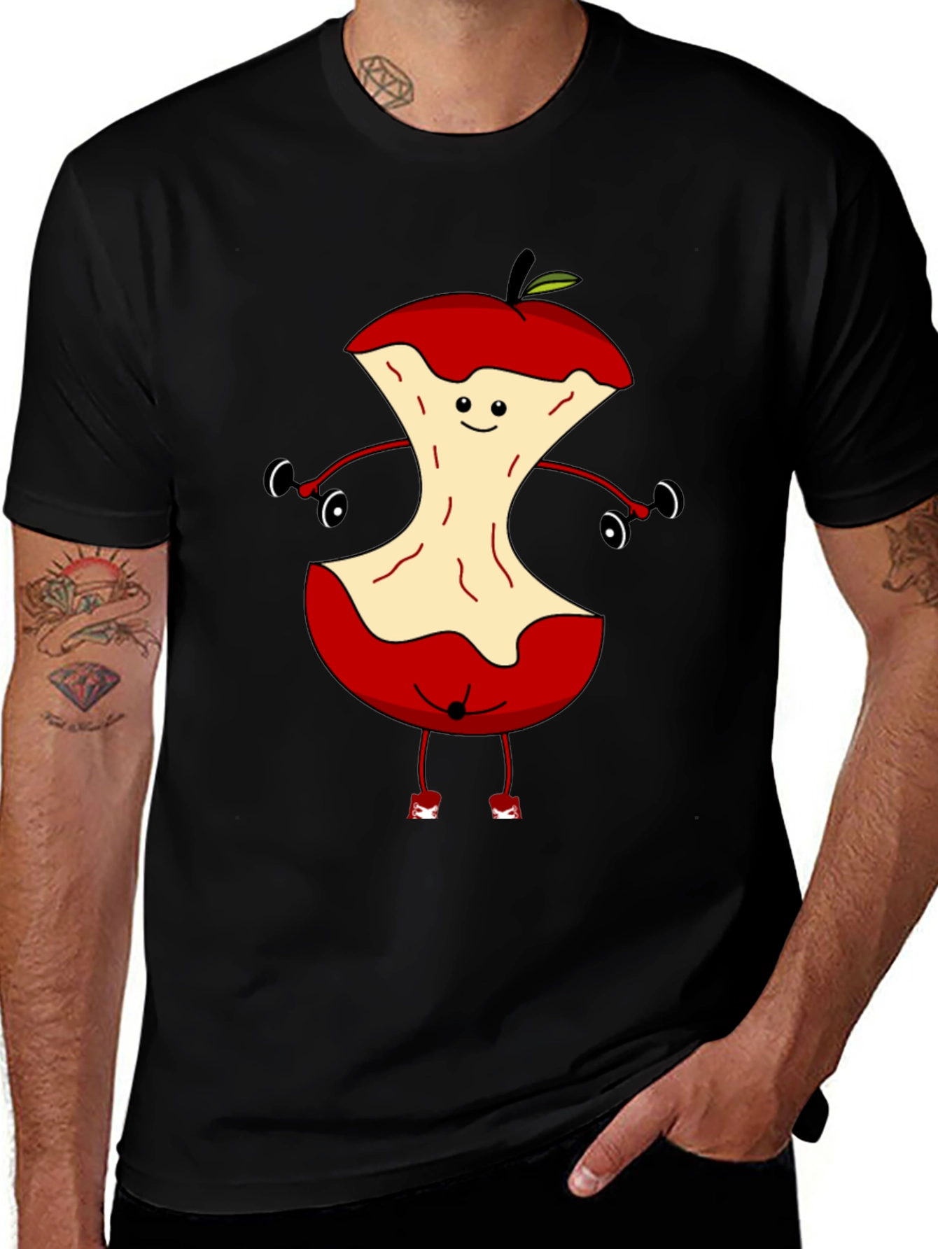 Apple Core Graphic Tee
