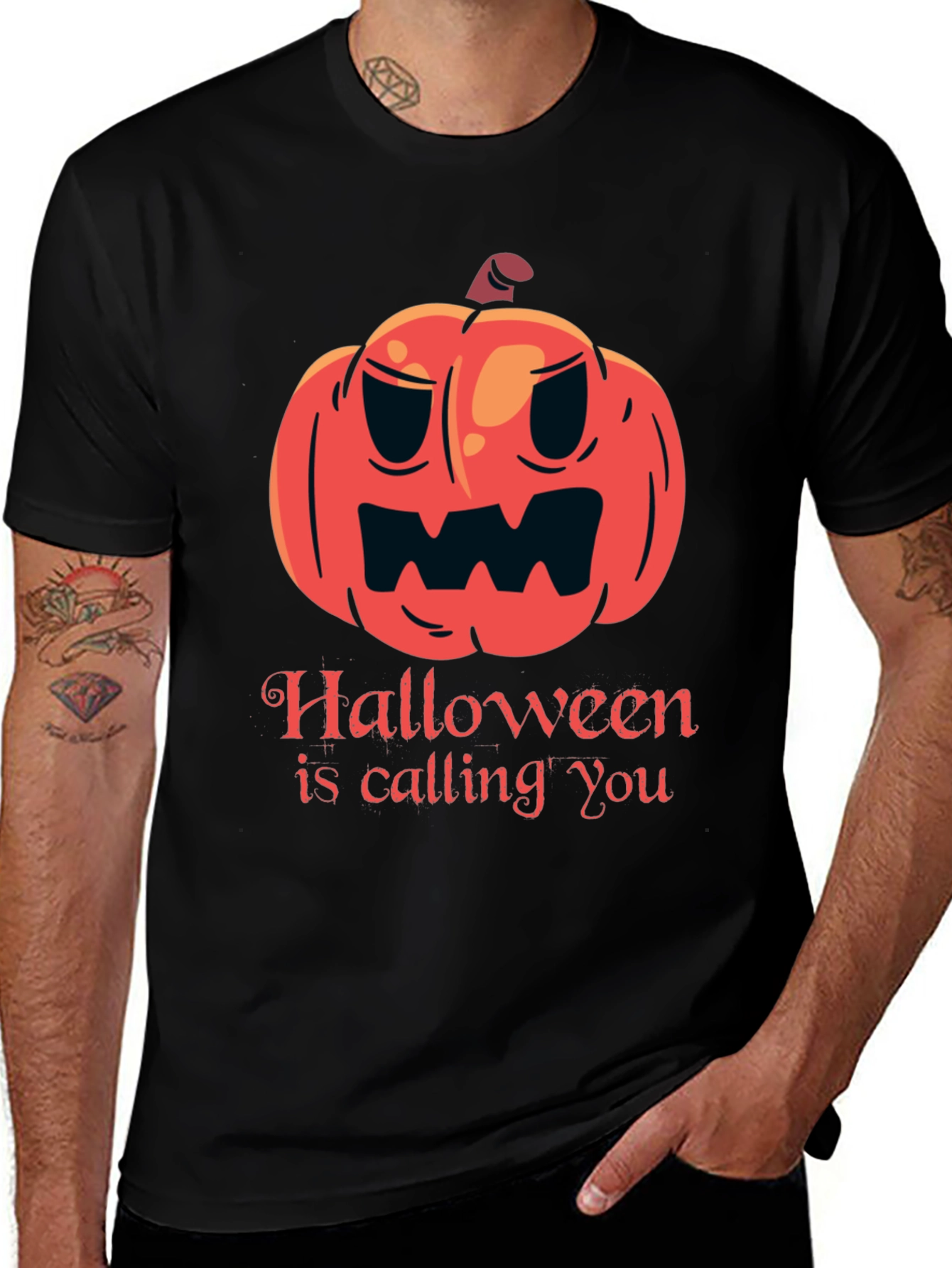 Halloween Calling You Black T-Shirt