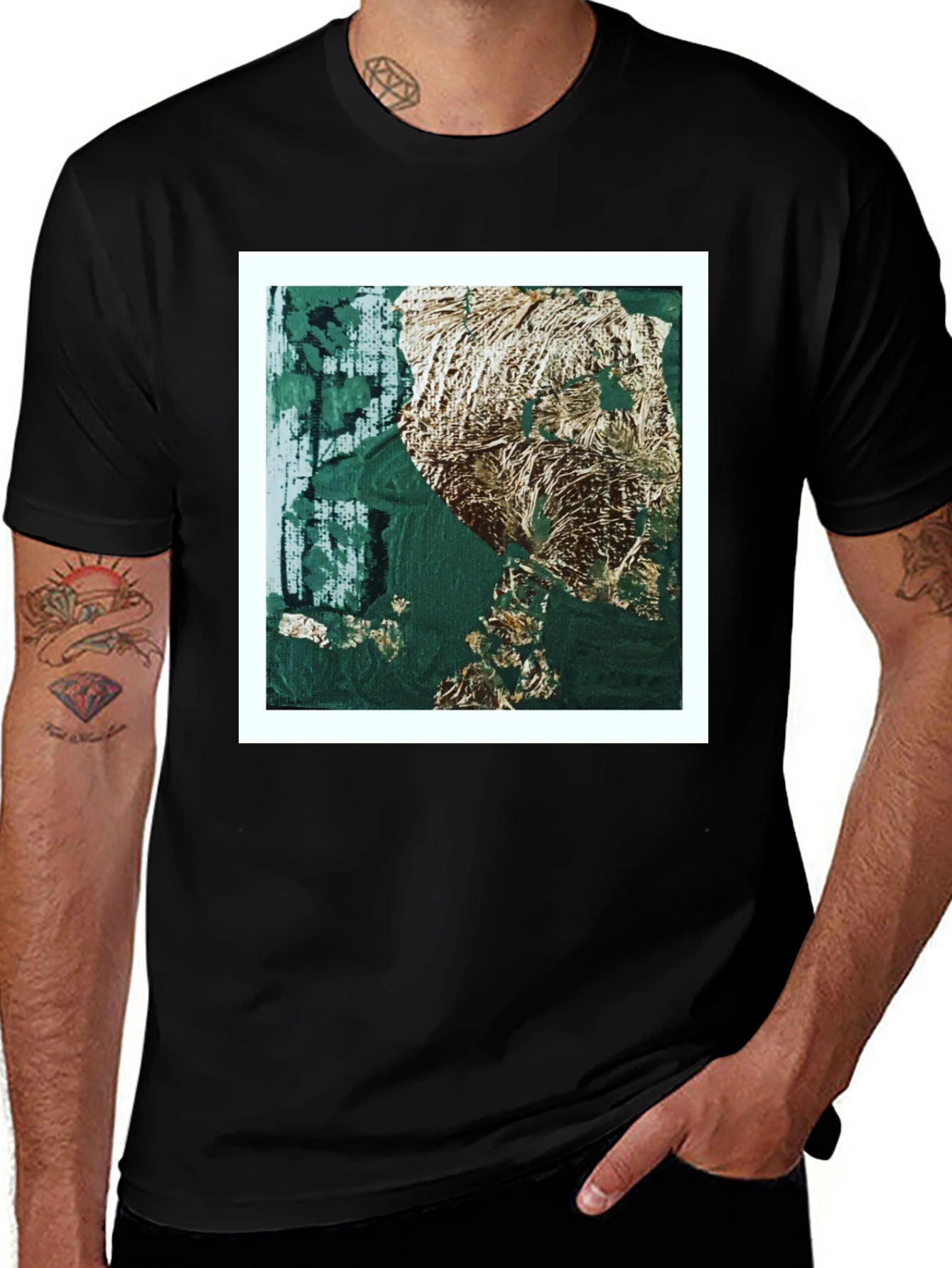 Variant 17 of Abstract Art Print T-Shirt - Modern Graphic Tee