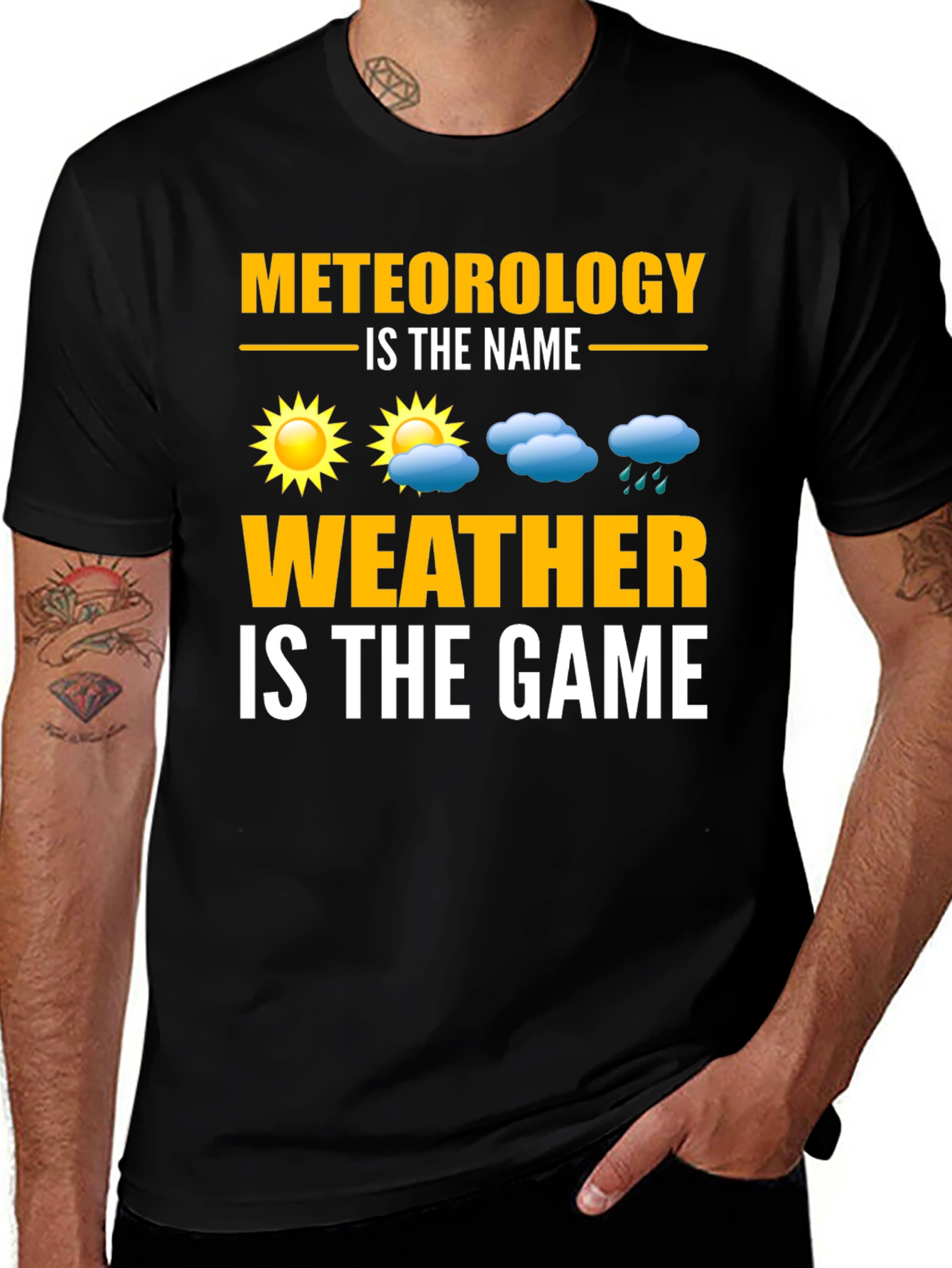 Variant 27 of Meteorology Weather T-Shirt - Science Pun Tee