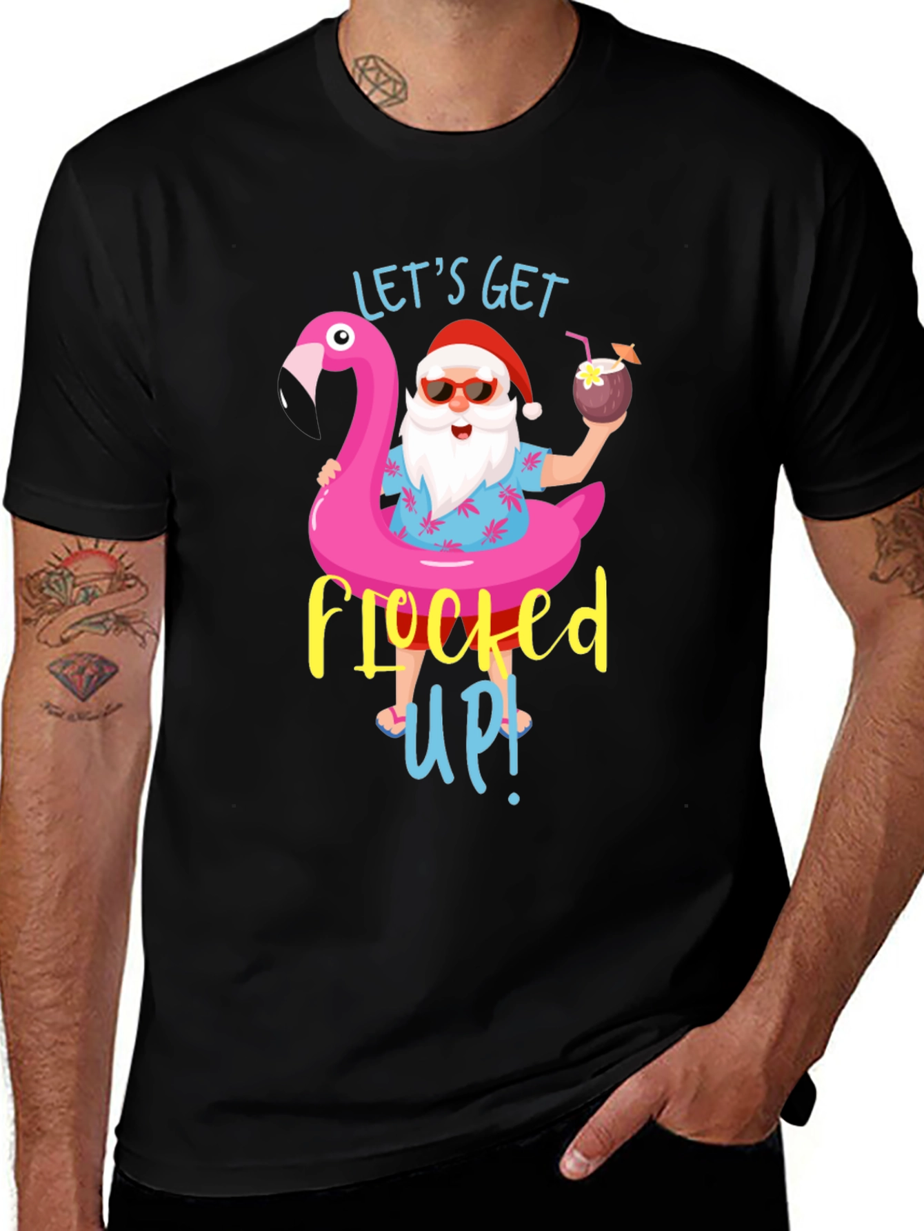 Variant 6 of Let's Get Flocked Up! T-Shirt