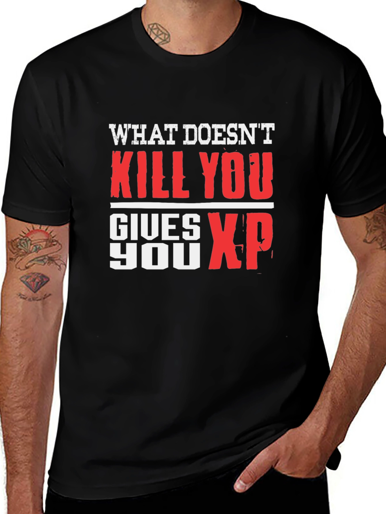 What Doesn't Kill You Gives You XP Gaming T-Shirt