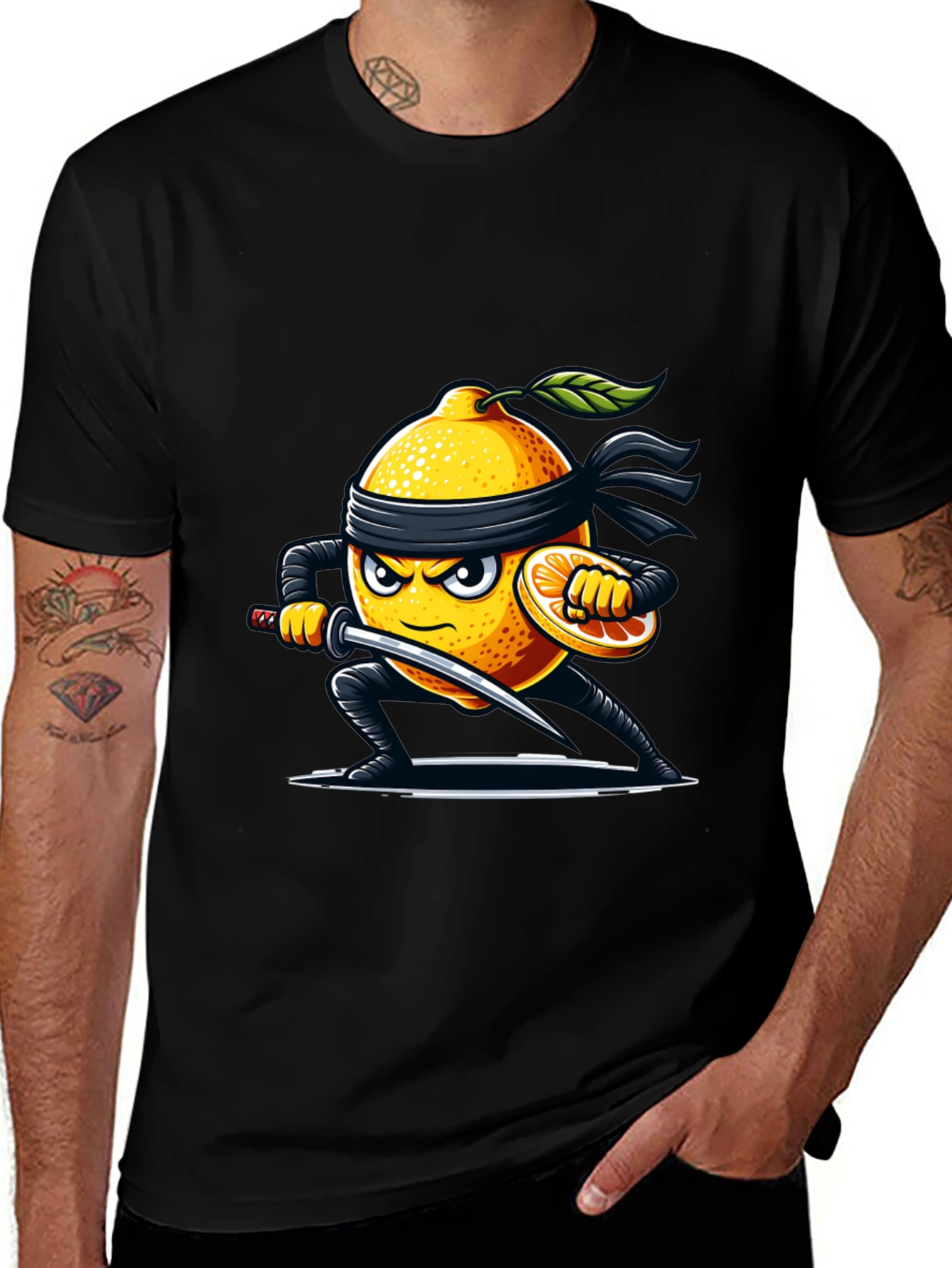 Variant 13 of Ninja Lemon Graphic Tee
