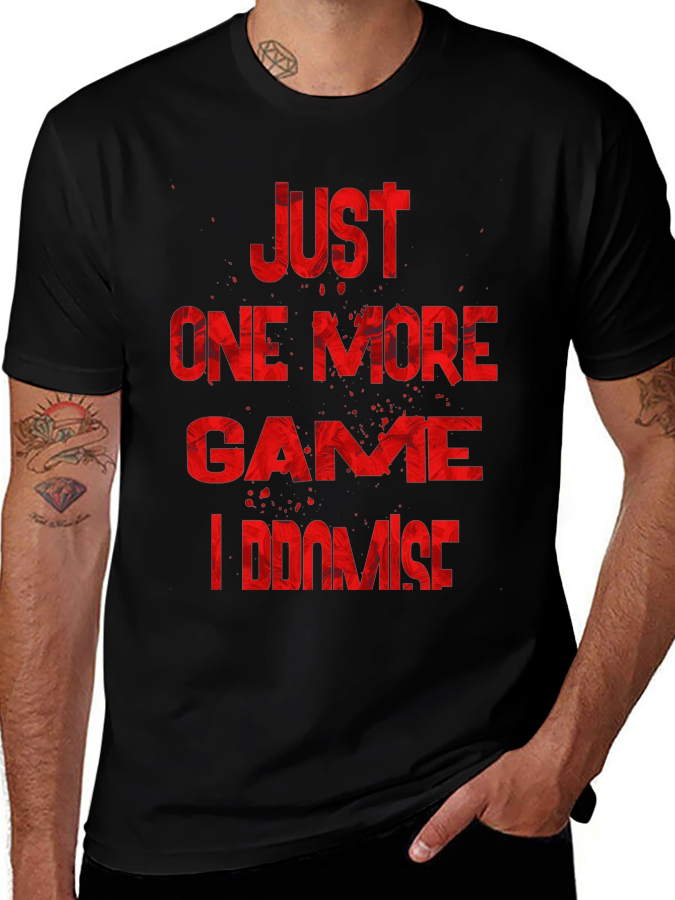 Variant 24 of Just One More Game T-Shirt