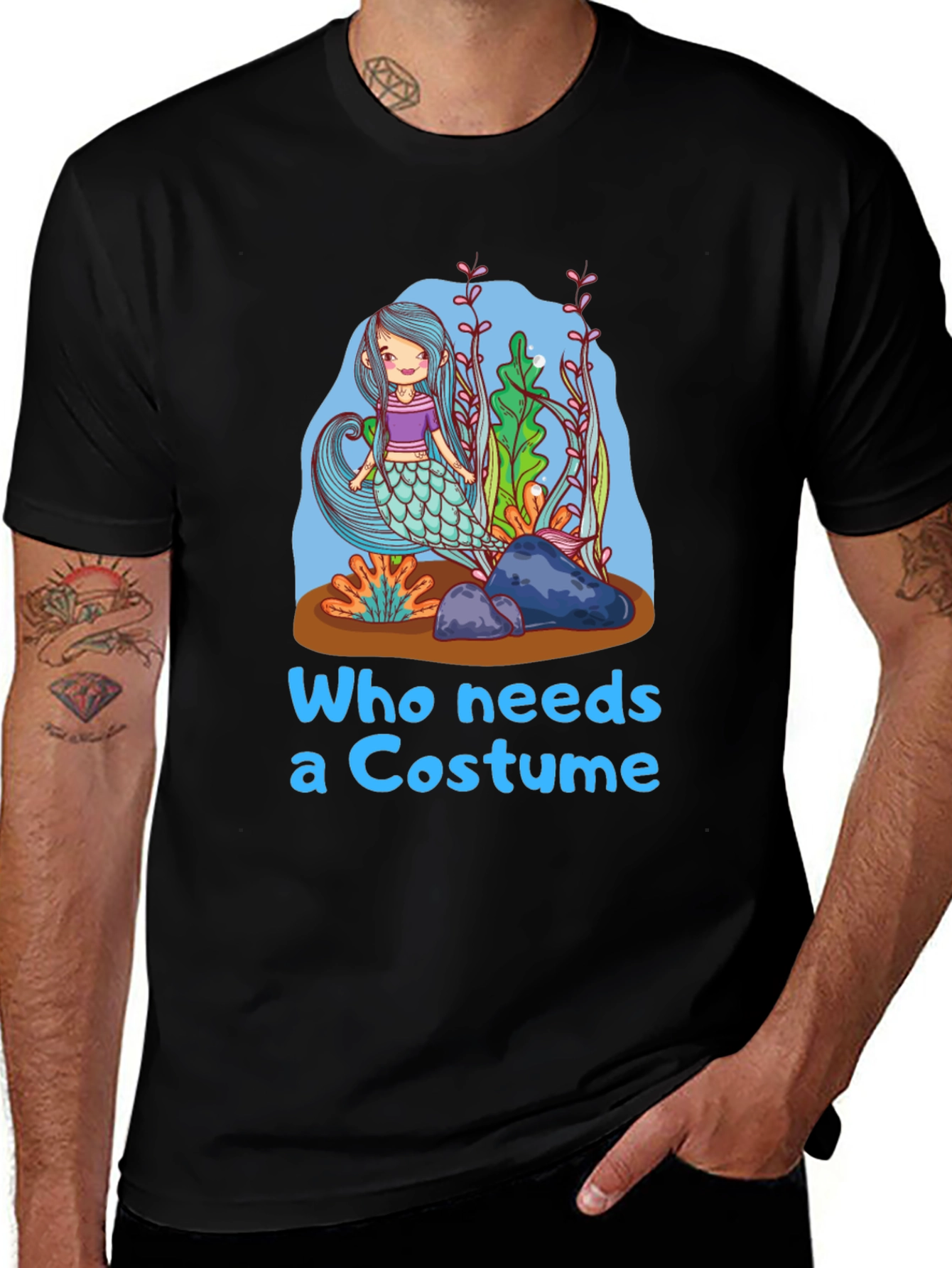 Variant 7 of Who Needs A Costume? T-Shirt