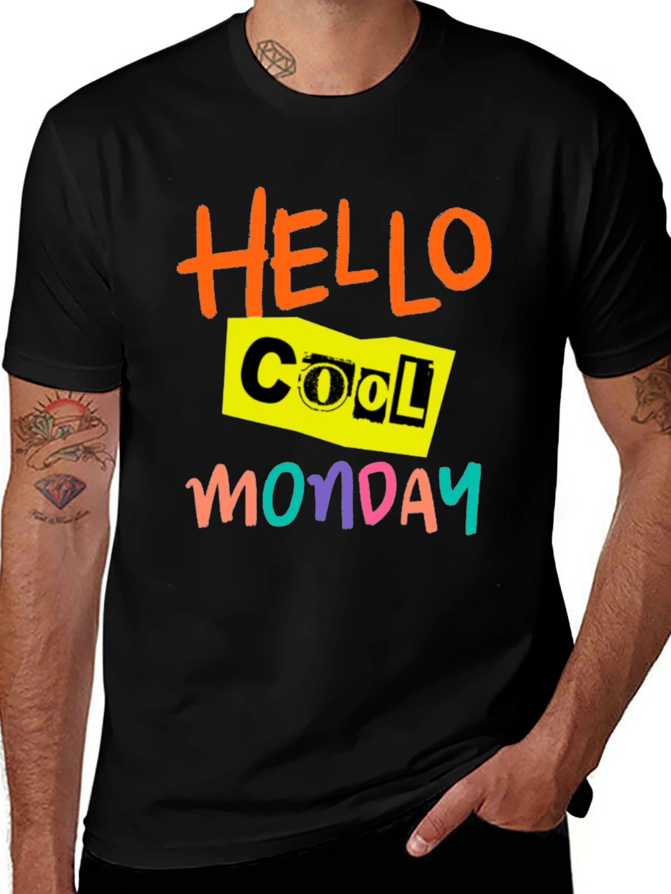 Cool Monday Graphic T-Shirt