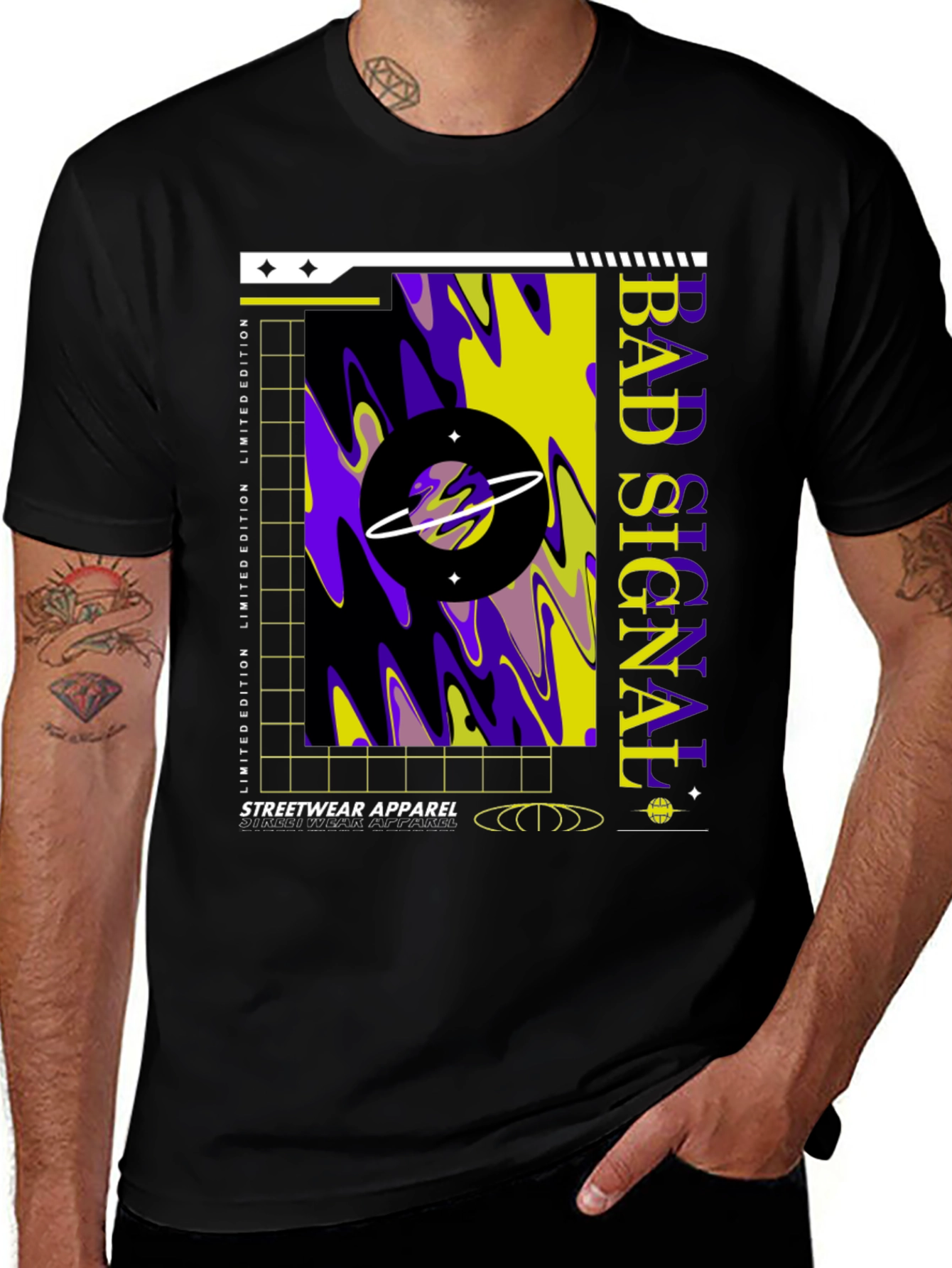 Variant 14 of Bad Signal Graphic Tee
