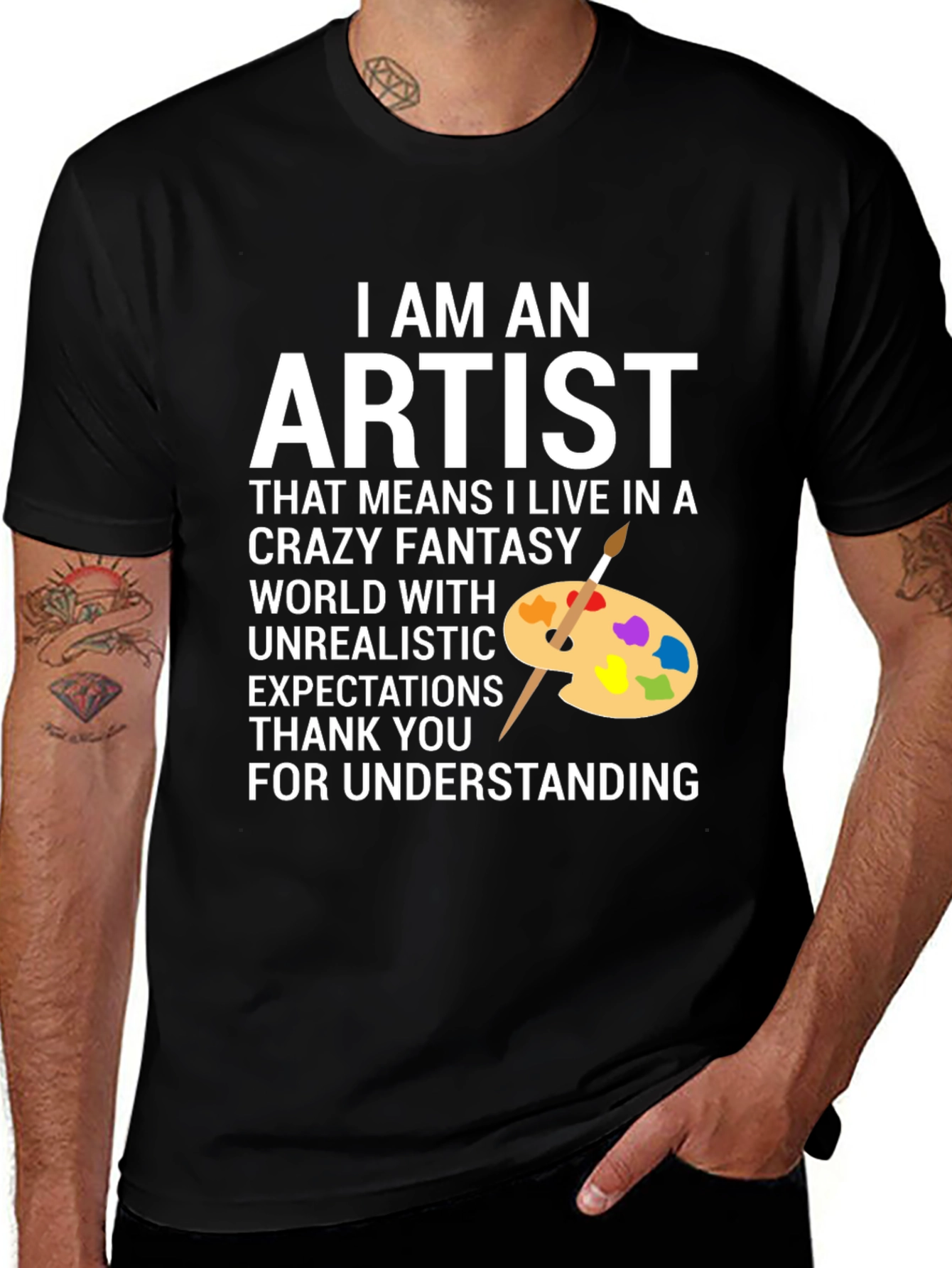 I Am An Artist Graphic T-Shirt