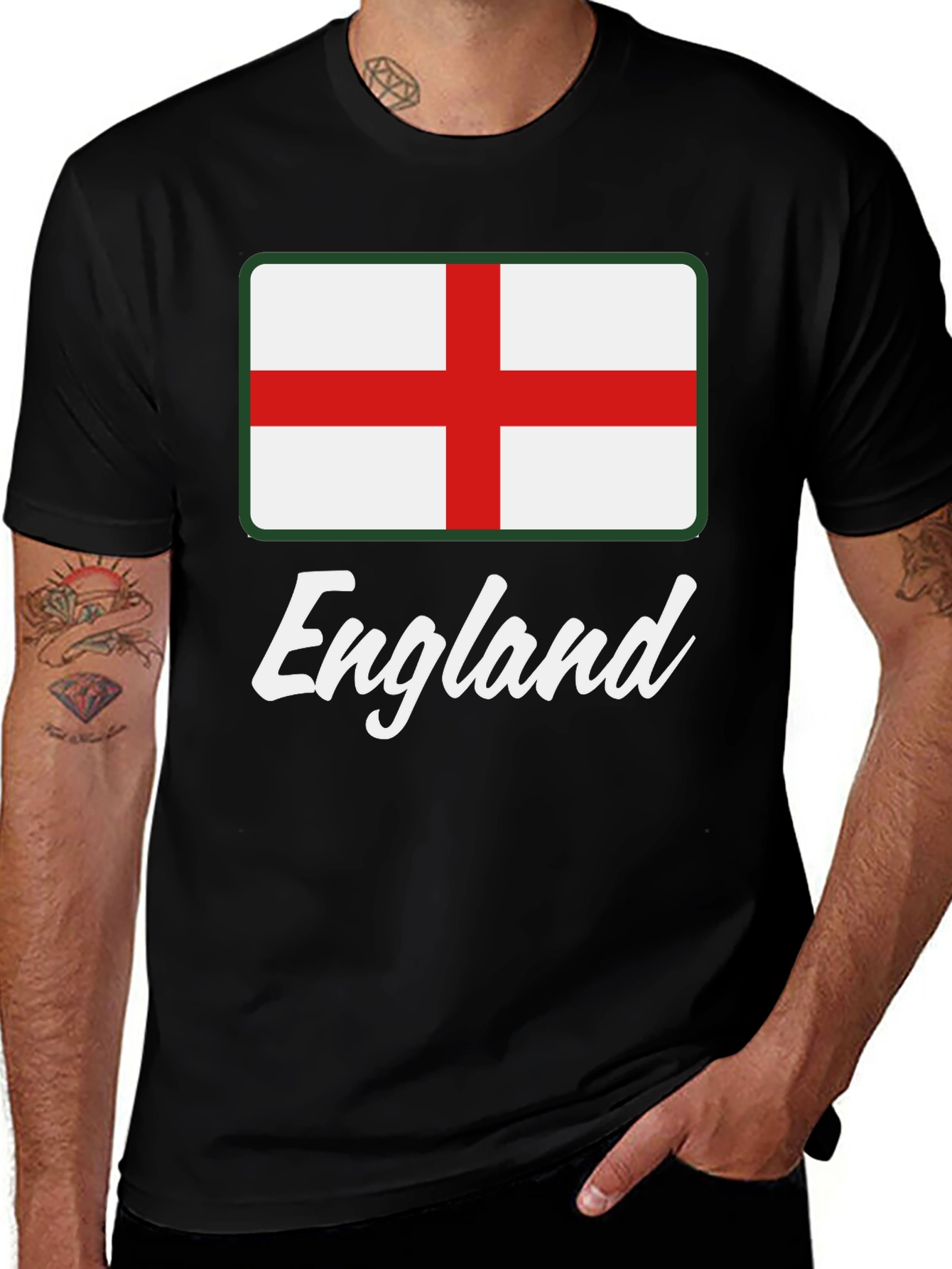 Variant 29 of England Flag T-Shirt - Show Your National Pride!