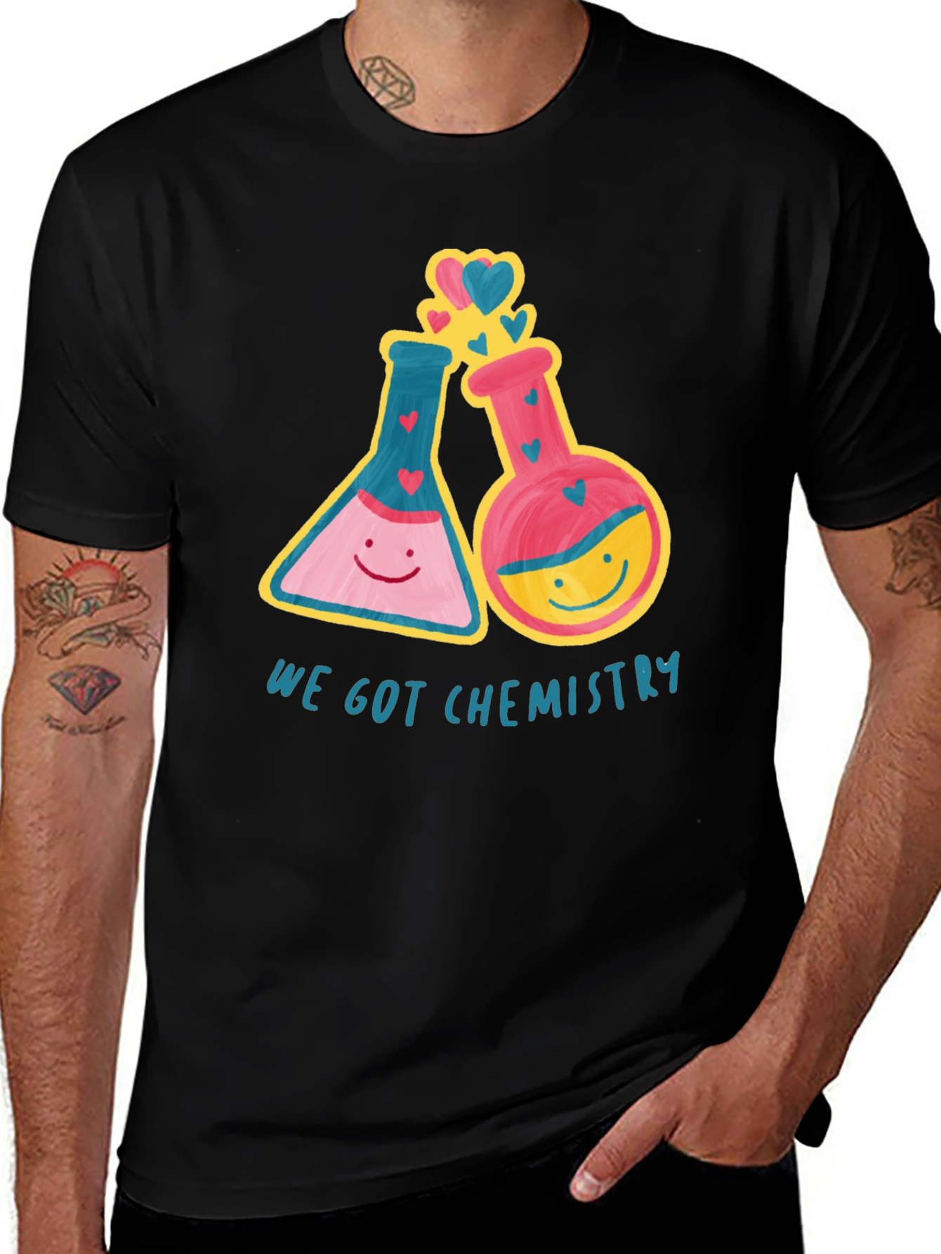 Variant 7 of Chemistry Love T-Shirt - Science Valentine's Day Tee