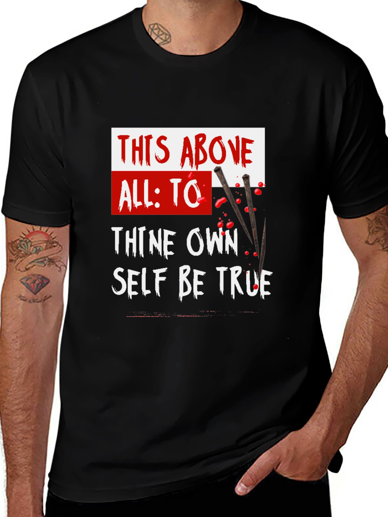 Variant 5 of Be True to Yourself Graphic T-Shirt