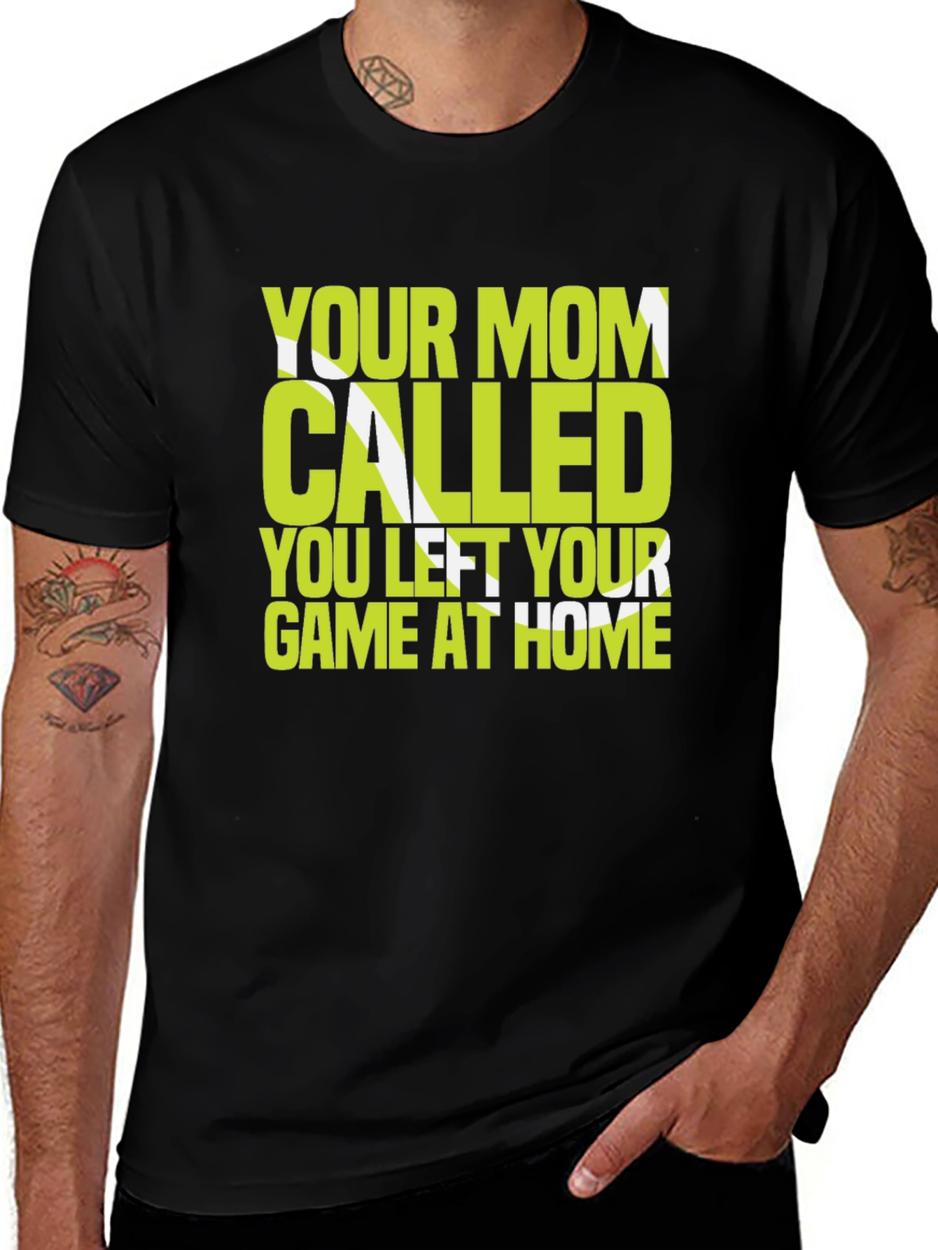 Variant 26 of Your Mom Called Funny Graphic Tee