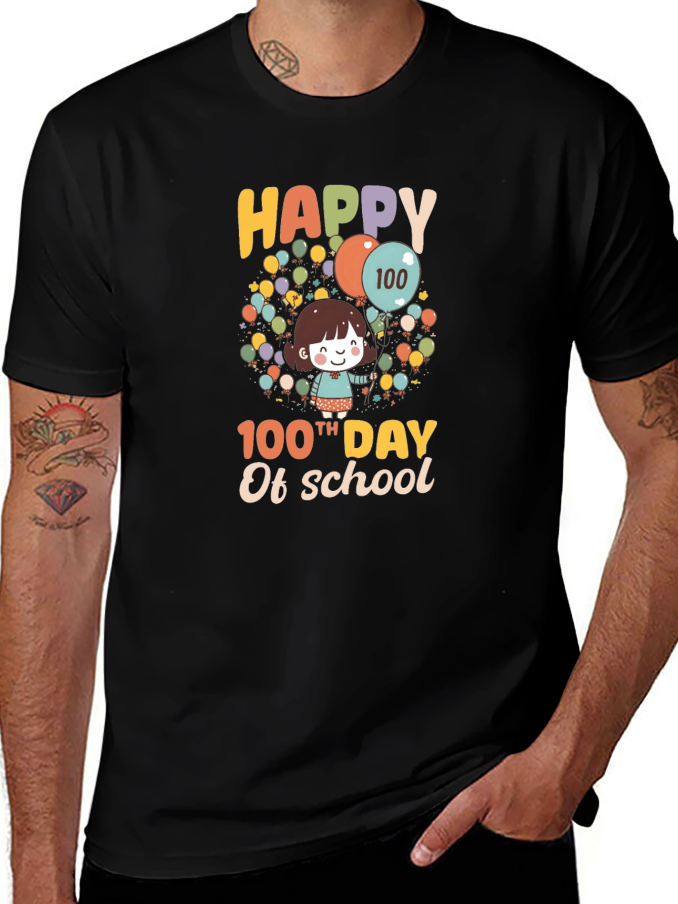 Happy 100th Day of School T-Shirt