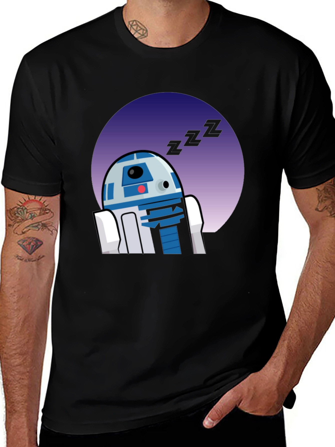 Star Wars R2-D2 Sleep Mode Graphic T-Shirt