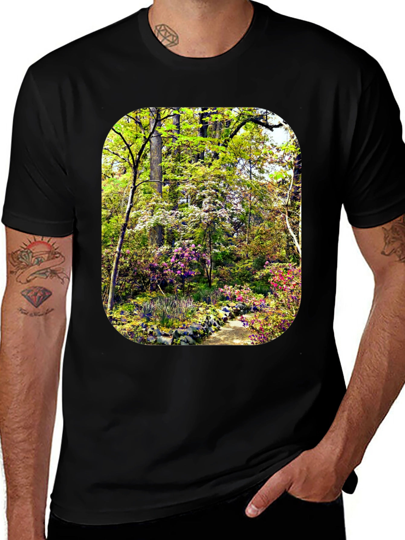 Variant 27 of Nature Garden T-Shirt