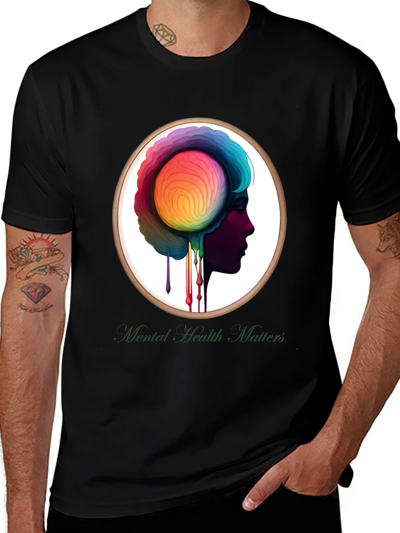 Variant 4 of Mental Health Matters T-Shirt