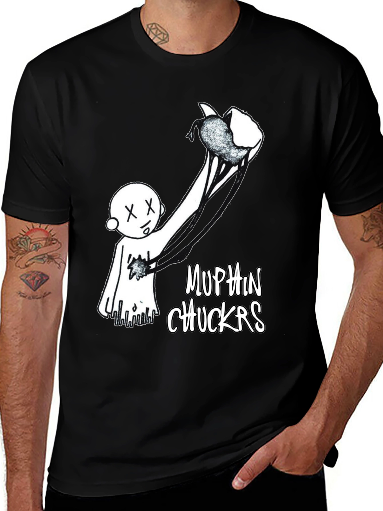 Variant 24 of Muffin Chuckers Graphic Tee - Unique Design