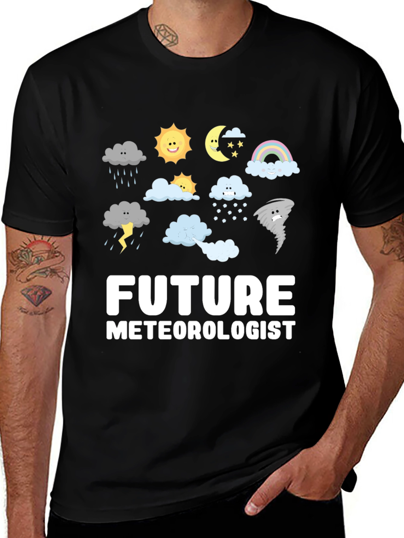 Variant 24 of Future Meteorologist Weather T-Shirt