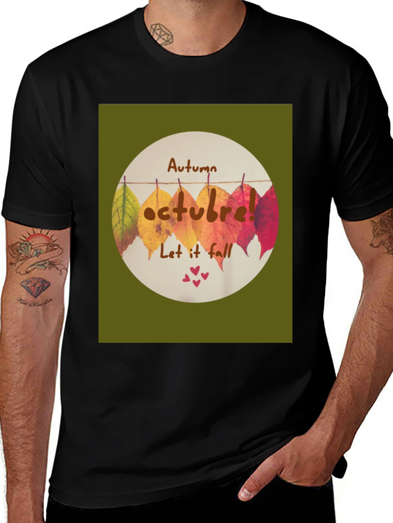 Variant 15 of Autumn Octubre Graphic T-Shirt