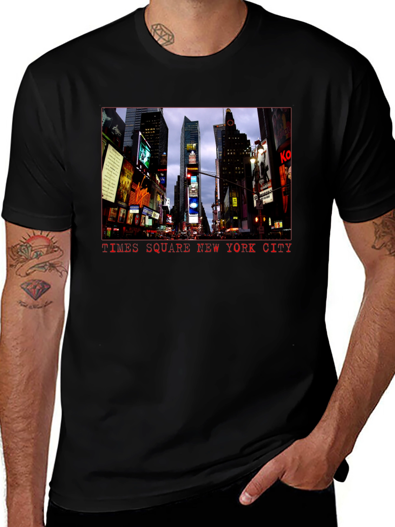 Times Square New York City Graphic Tee