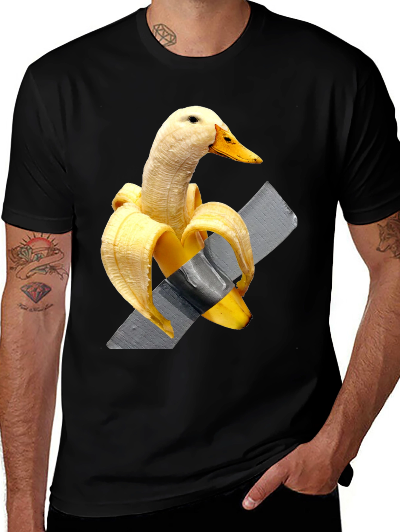 Variant 4 of Banana Duck T-Shirt - Funny Graphic Tee