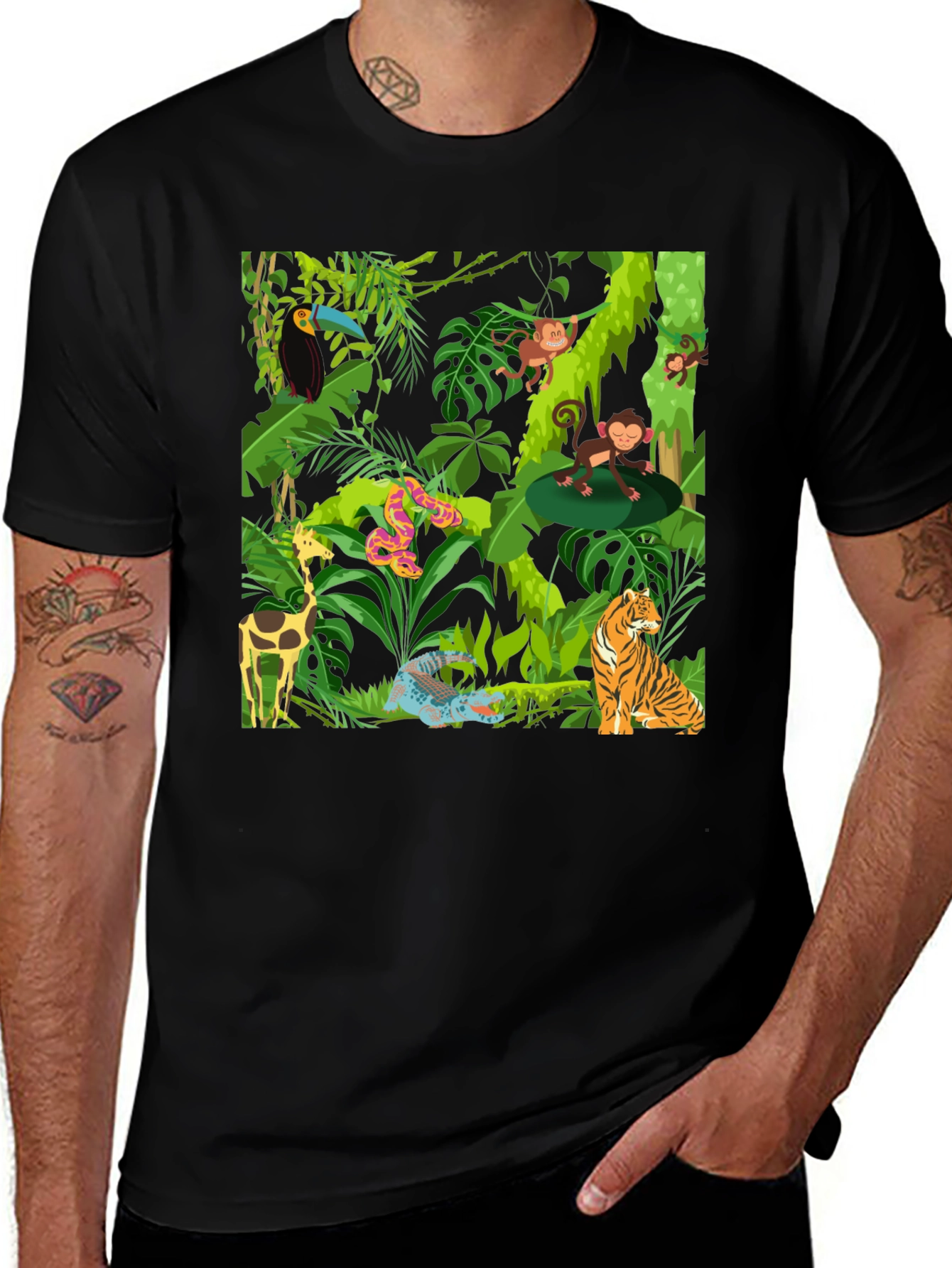 Variant 4 of Jungle Adventure T-Shirt