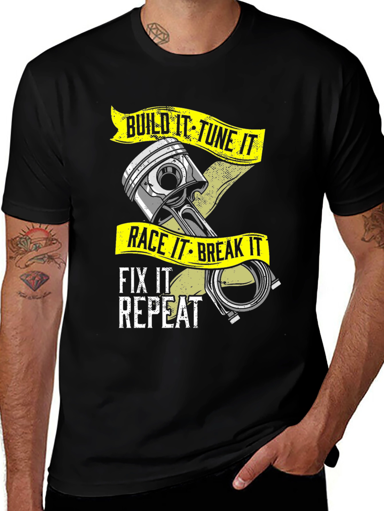 Build It, Tune It, Race It T-Shirt