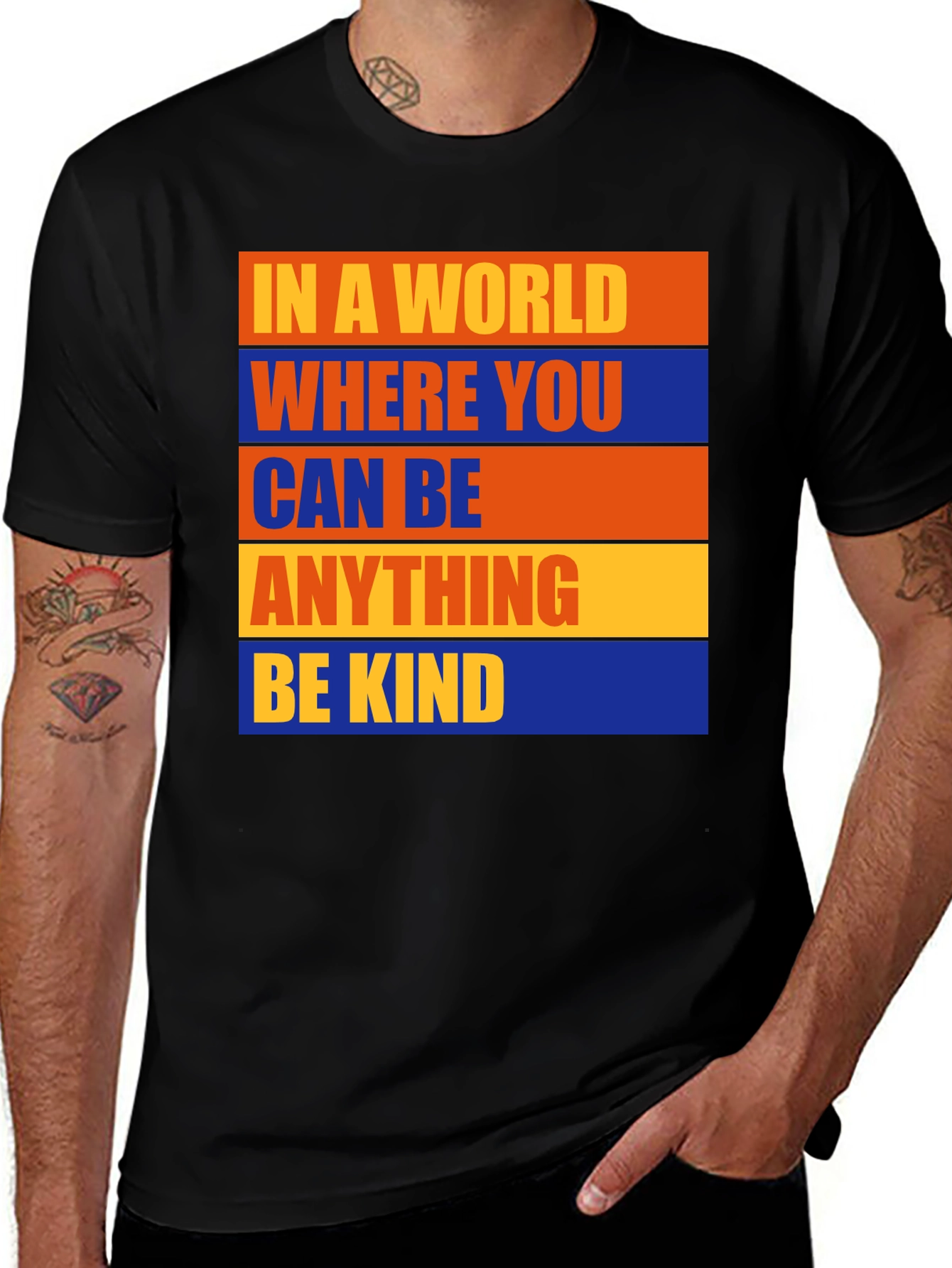 Variant 9 of Be Kind Graphic Tee - Unisex Soft Cotton T-Shirt