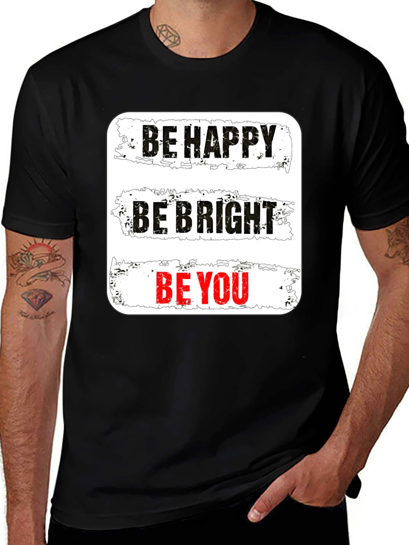 Variant 16 of Be Happy Be Bright Be You Graphic Tee