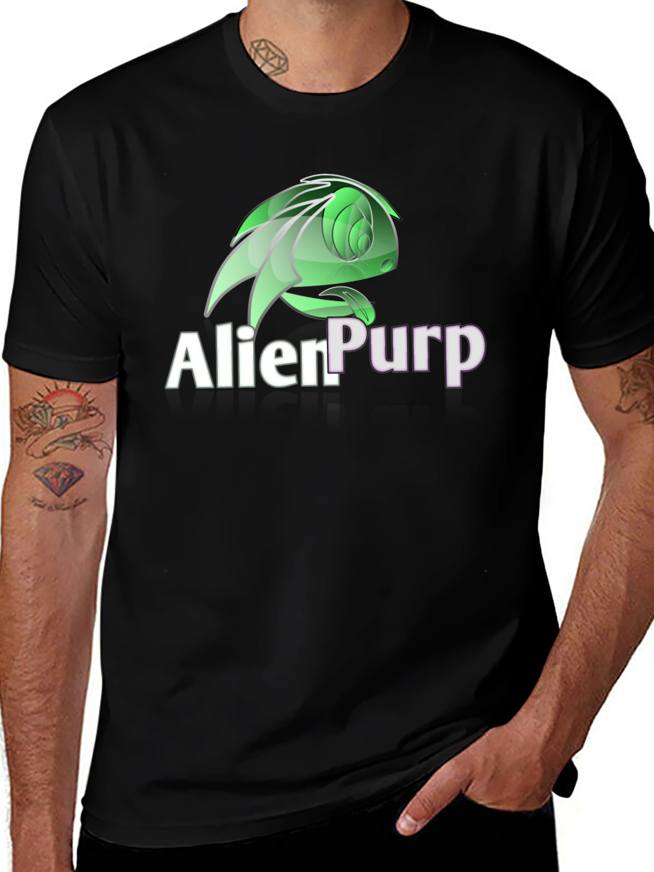Variant 23 of Alien Purp Graphic T-Shirt